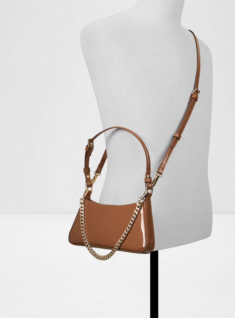 حقيبة كتف ألدو جوبيل سادة بمقبض واحد وسحاب إغلاق وحزام قابل للتعديل-women-bagsandwallets-handbags-image-4