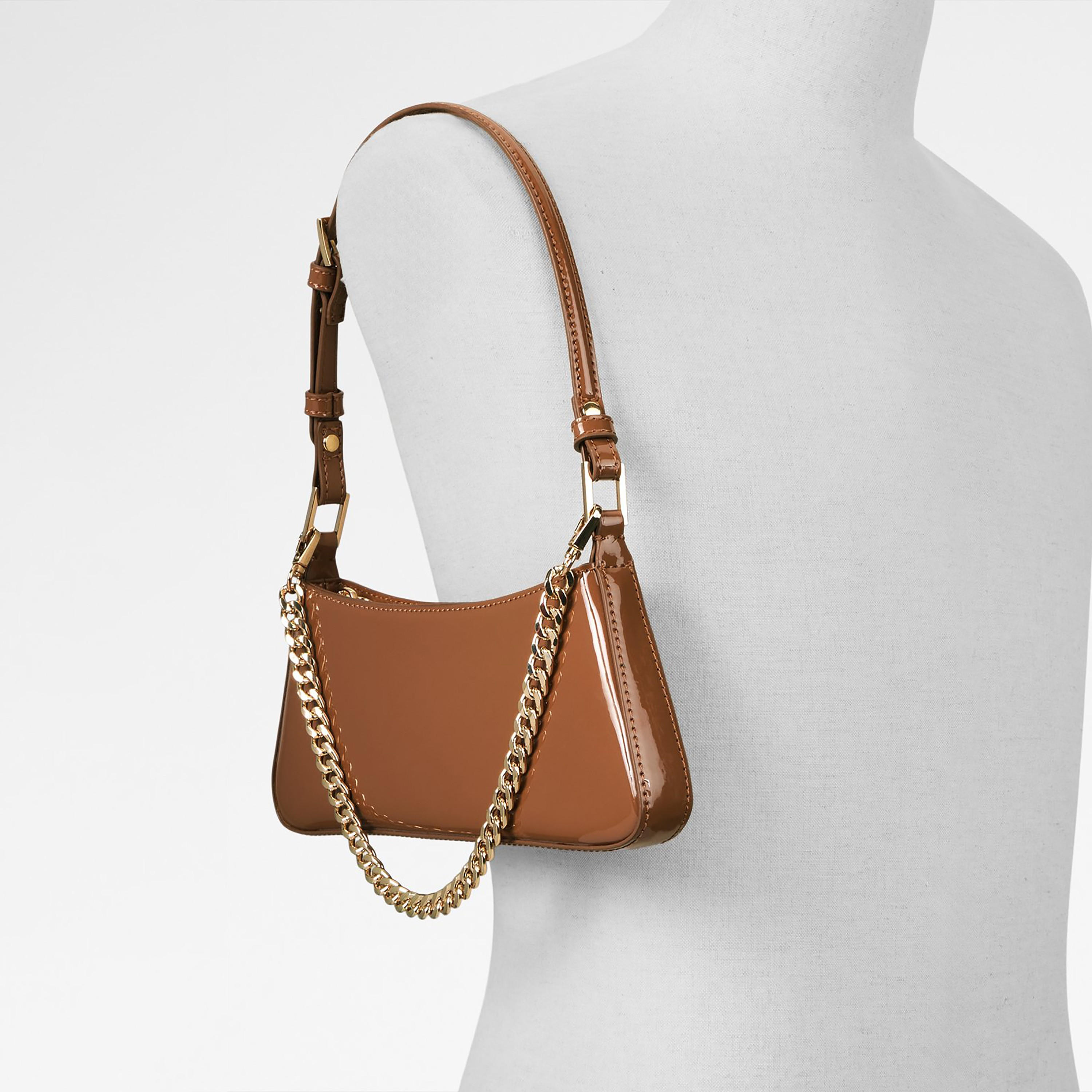 حقيبة كتف ألدو جوبيل سادة بمقبض واحد وسحاب إغلاق وحزام قابل للتعديل-women-bagsandwallets-handbags-image-5