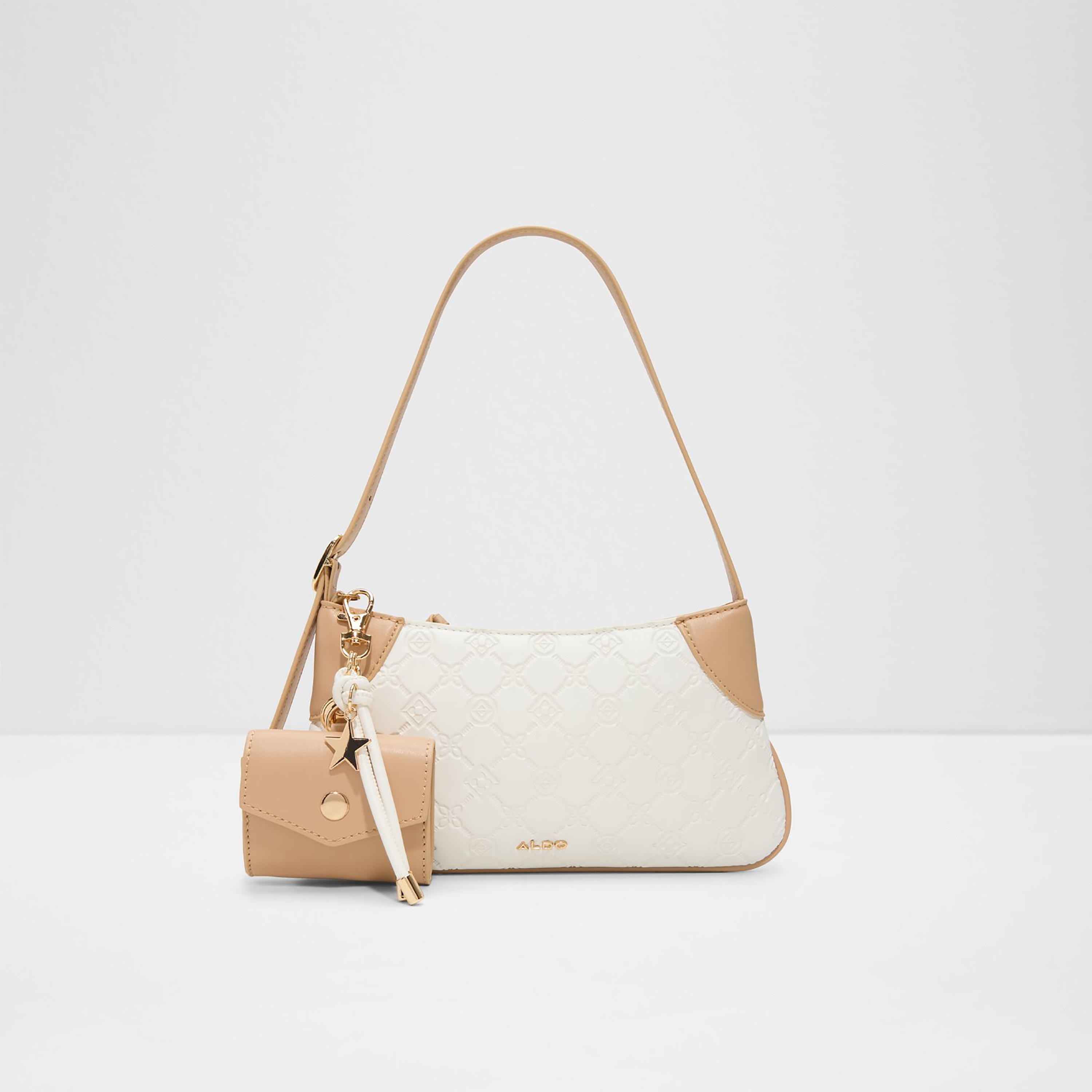 حقيبة كتف ألدو كيليا مونوجرام بمقبض واحد وإغلاق بسحاب-women-bagsandwallets-handbags-image-1