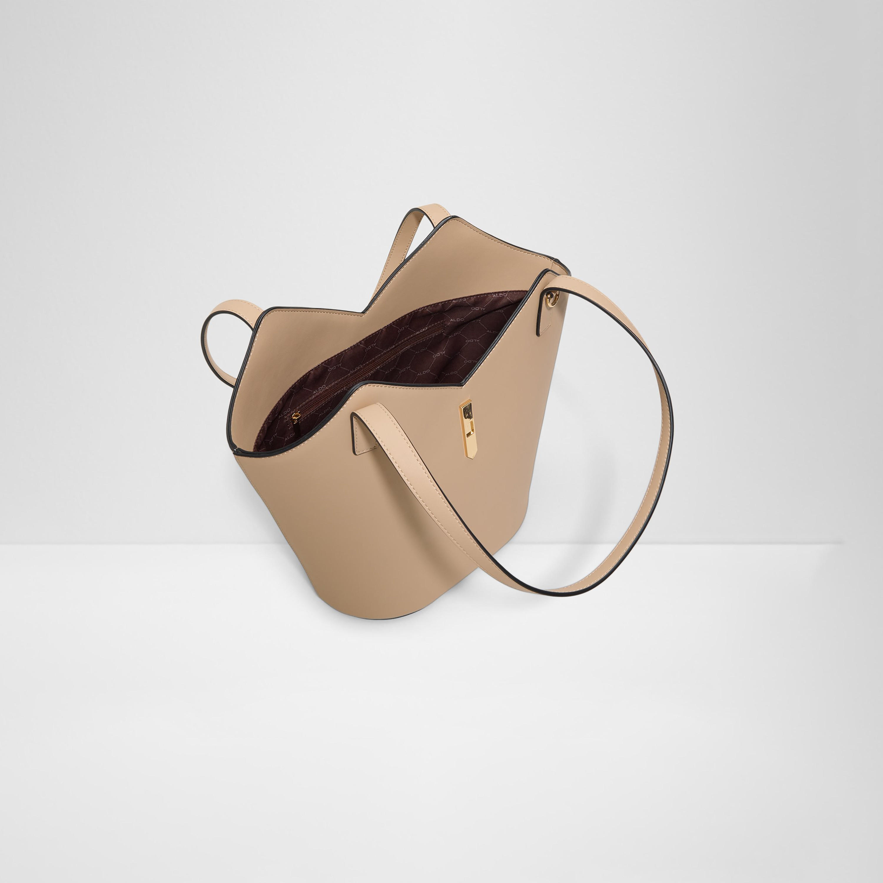 حقيبة يد ألدو هيرميت سادة بمقبضين وإغلاق مغناطيسي وحزام قابل للفصل-women-bagsandwallets-handbags-image-3