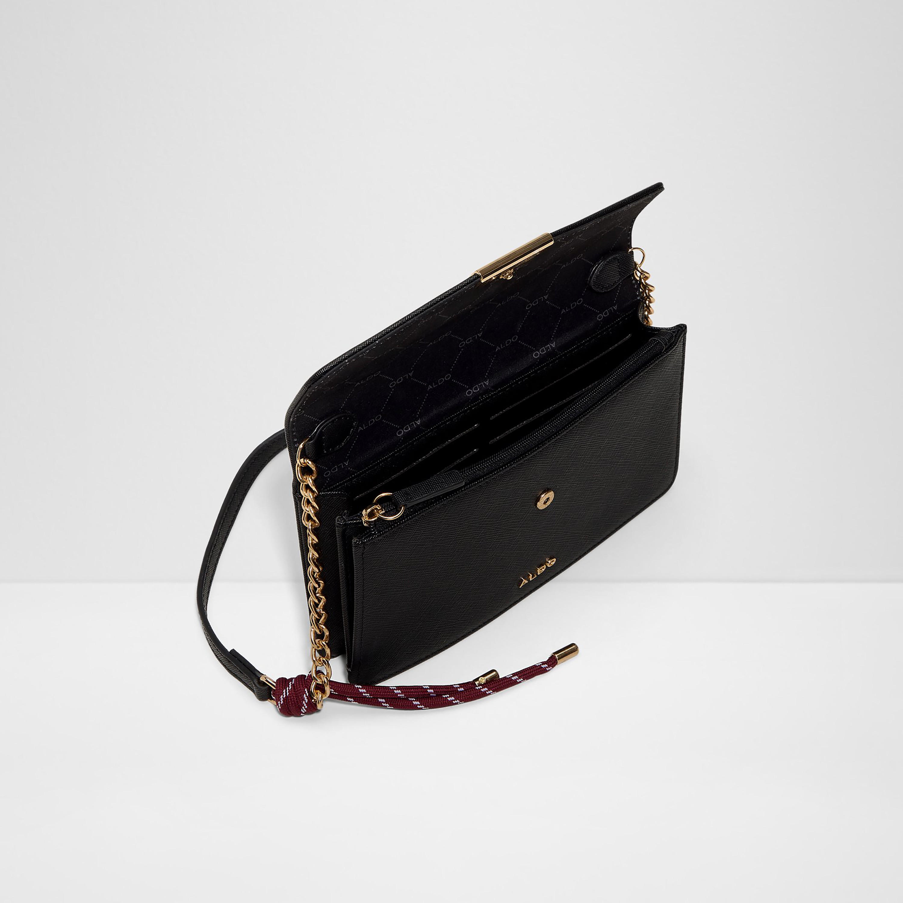 حقيبة كتف من ألدو مانتان ذات ملمس مميز، مزودة بغطاء قلاب وحزام غير قابل للفصل-women-bagsandwallets-handbags-image-3