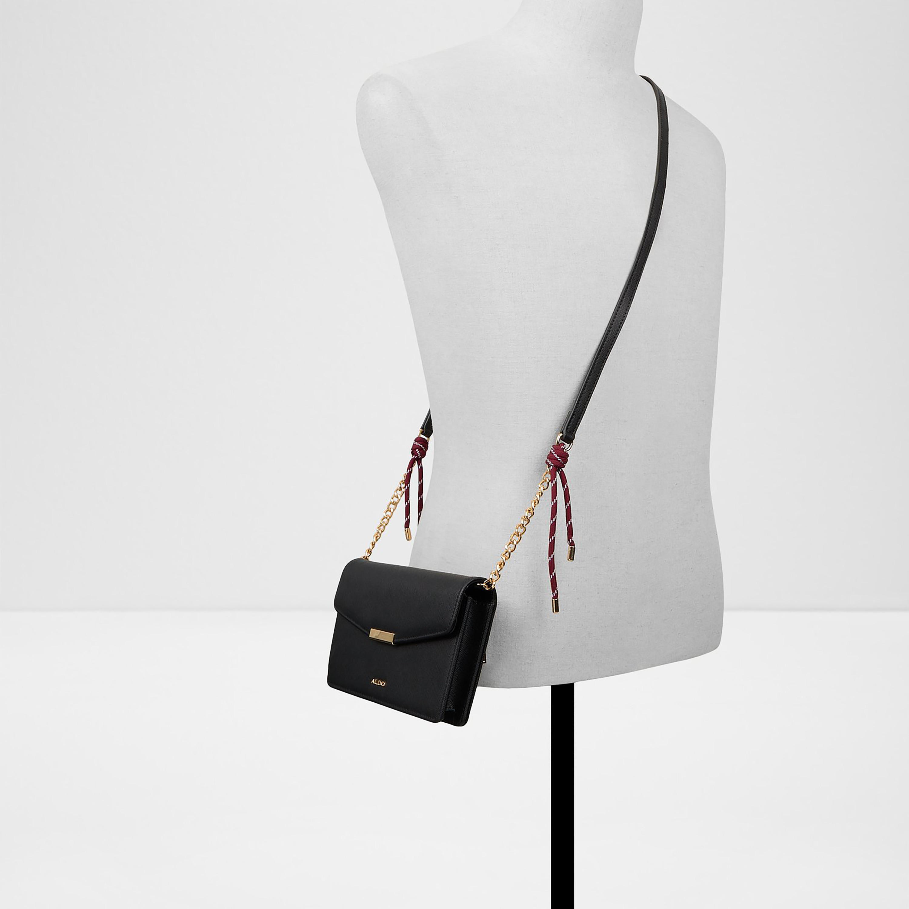 حقيبة كتف من ألدو مانتان ذات ملمس مميز، مزودة بغطاء قلاب وحزام غير قابل للفصل-women-bagsandwallets-handbags-image-4