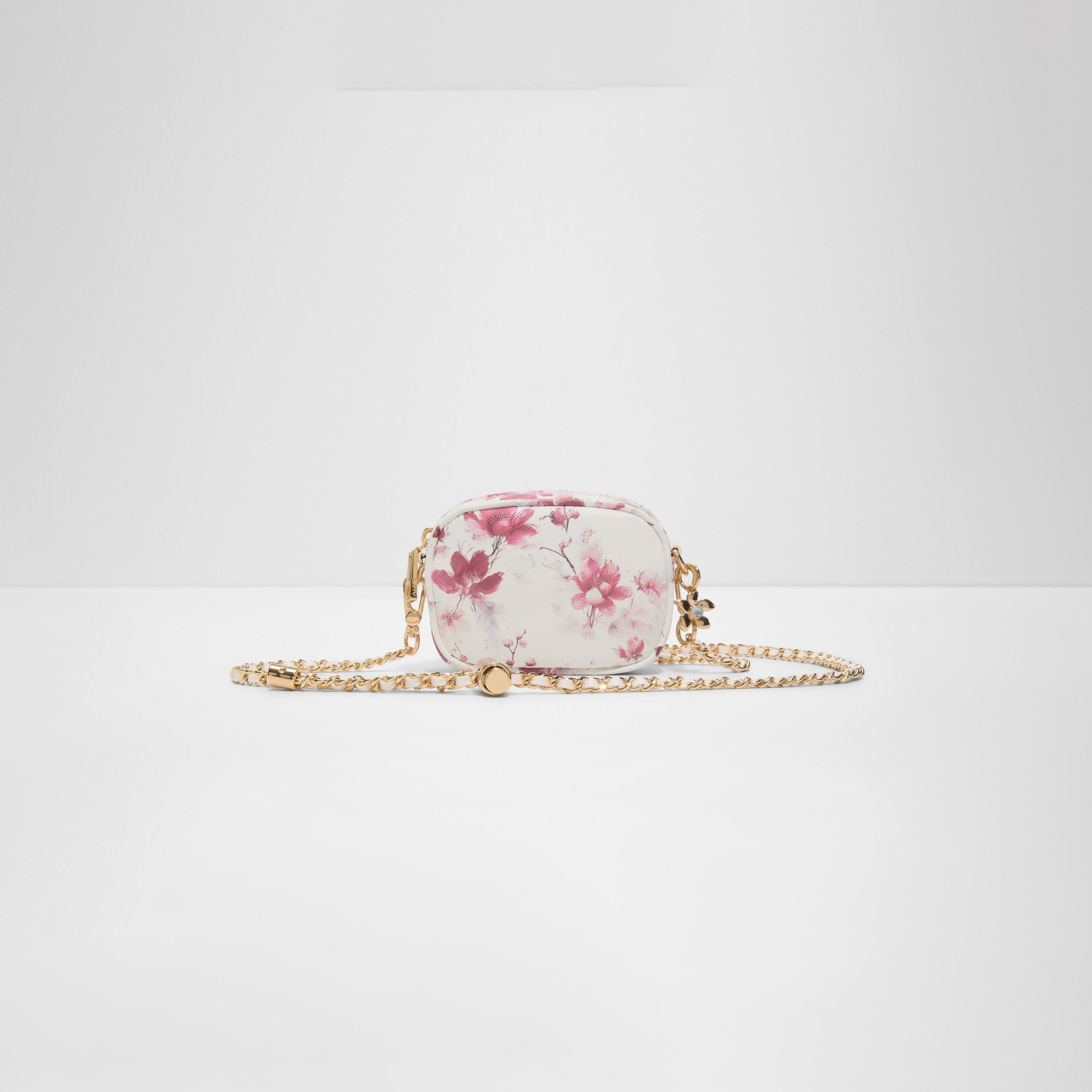 Aldo Lunor Floral Printed Sling Bag with Zip Closure and Non-Detachable Strap-women-bagsandwallets-handbags-image-1