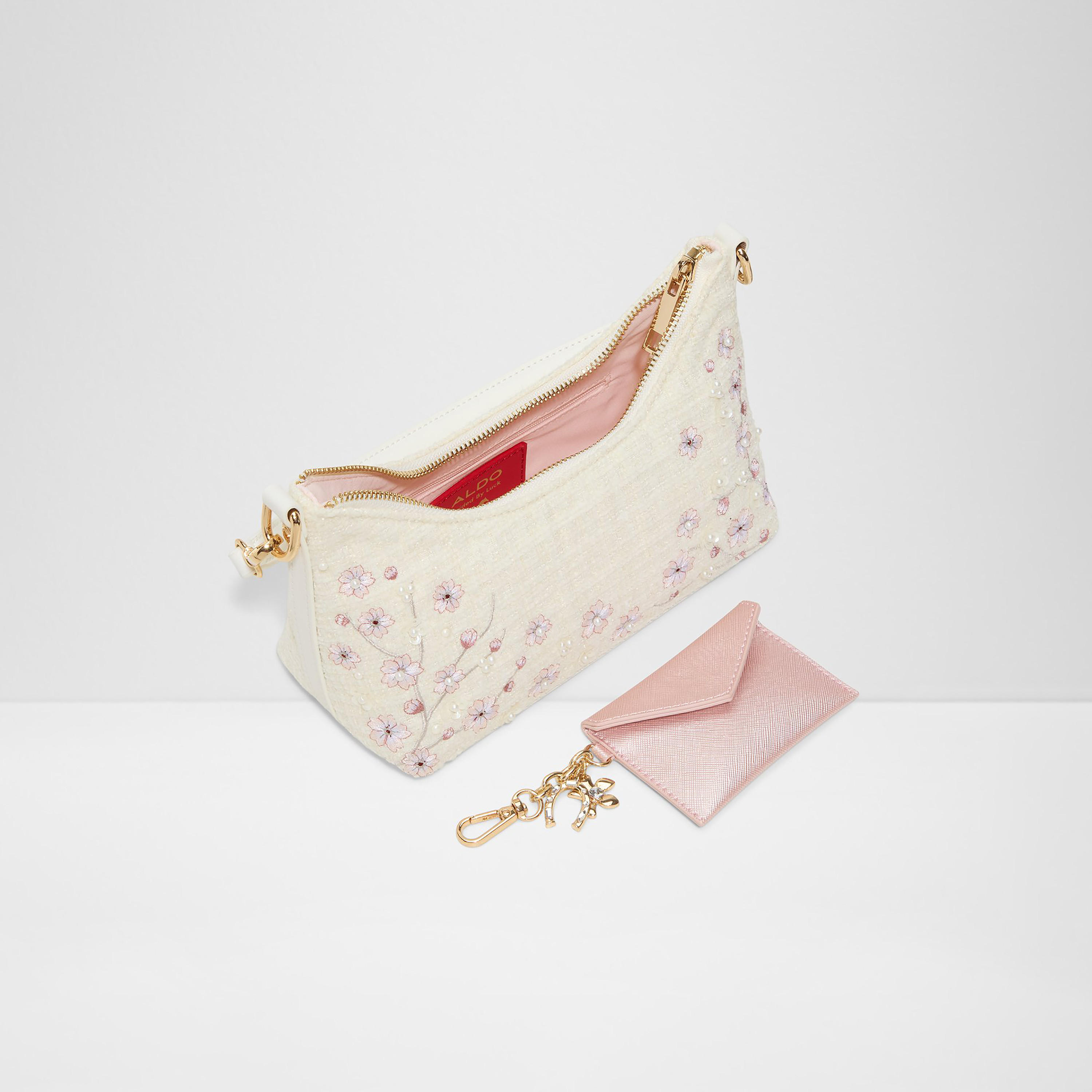 حقيبة كتف من ألدو ألايابوكلي مطرزة بمقبض واحد وسحاب وحزام-women-bagsandwallets-handbags-image-3