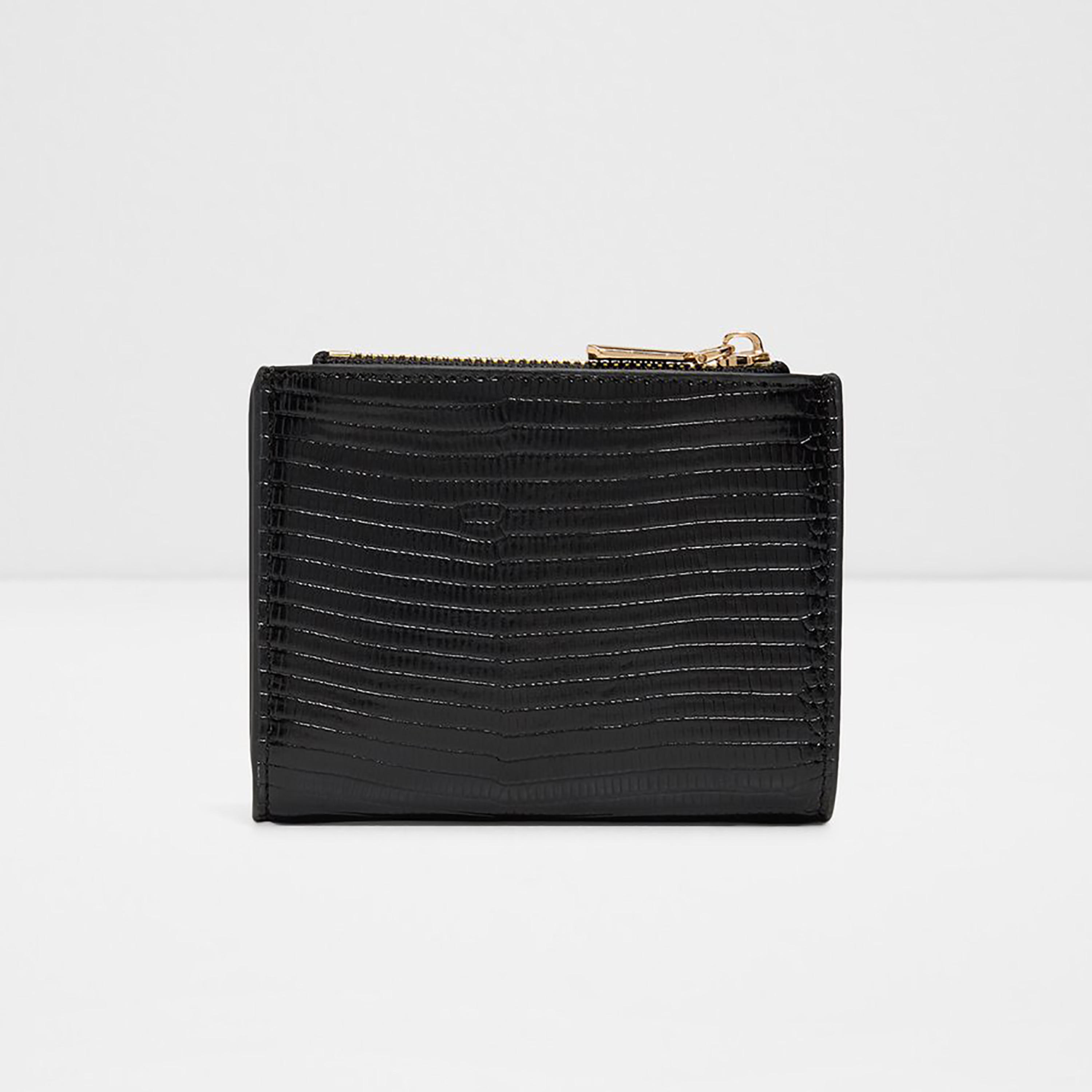 Aldo Vervene Textured Wallet with Magnetic Closure-women-bagsandwallets-wallets-image-3