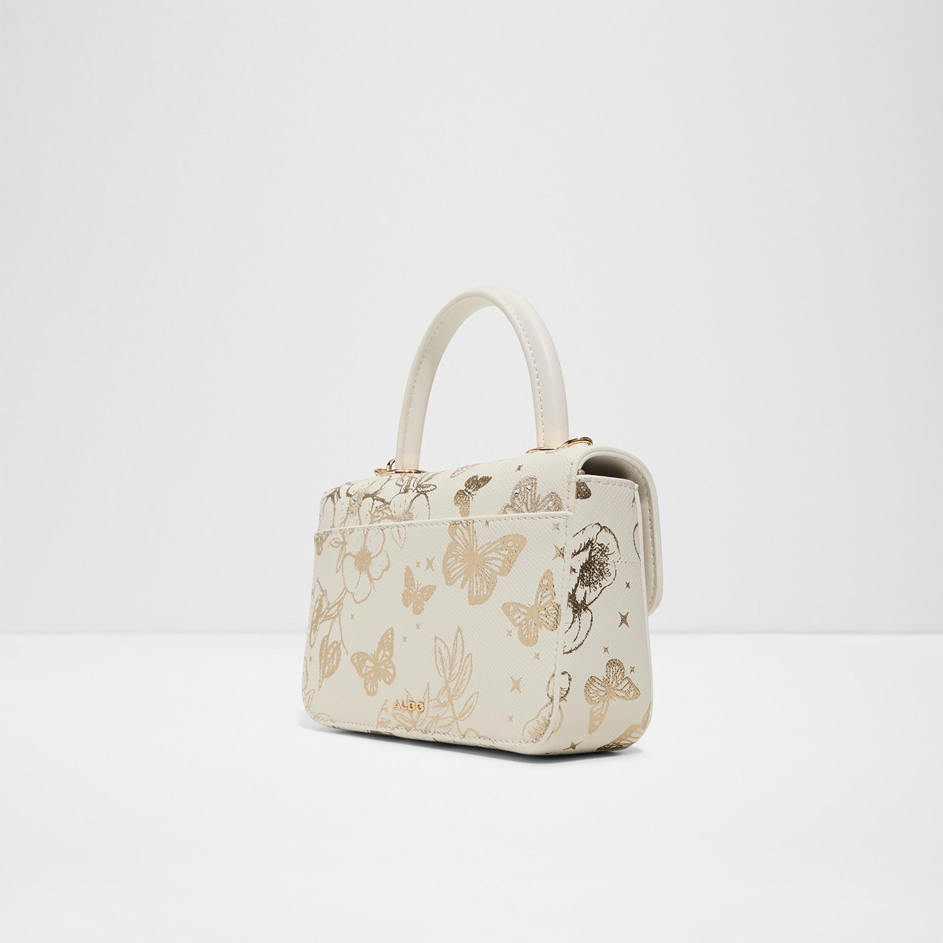 Aldo Eloize Embellished Top Handle Mini Satchel Bag with Twist Lock & Detachable Strap-women-bagsandwallets-handbags-image-2