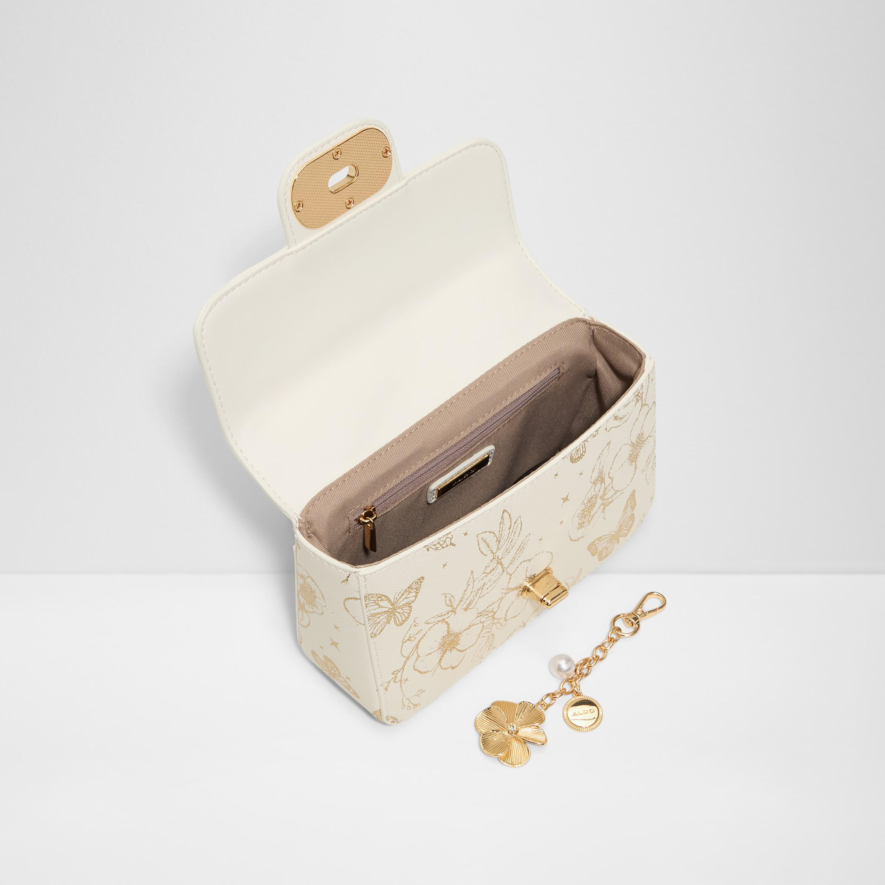 Aldo Eloize Embellished Top Handle Mini Satchel Bag with Twist Lock & Detachable Strap-women-bagsandwallets-handbags-image-3