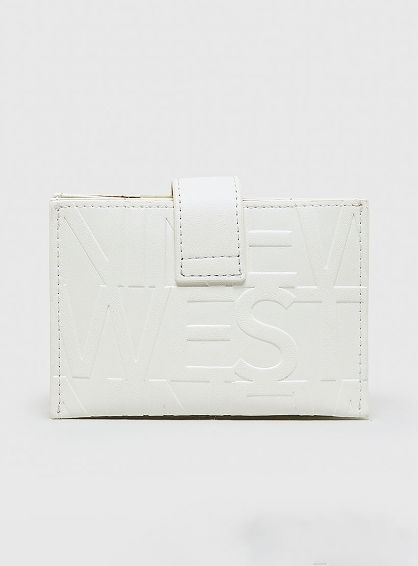 Nine West Embossed Wallet with Magnetic Closure-women-bagsandwallets-wallets-image-3