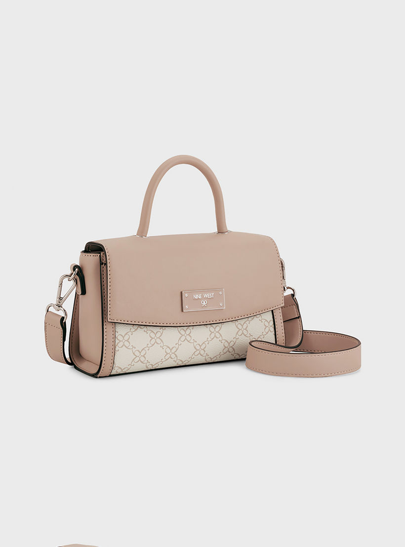 حقيبة ناين ويست ليدجر مونوجرام ذات مقبض واحد وإغلاق مغناطيسي-women-bagsandwallets-handbags-image-2