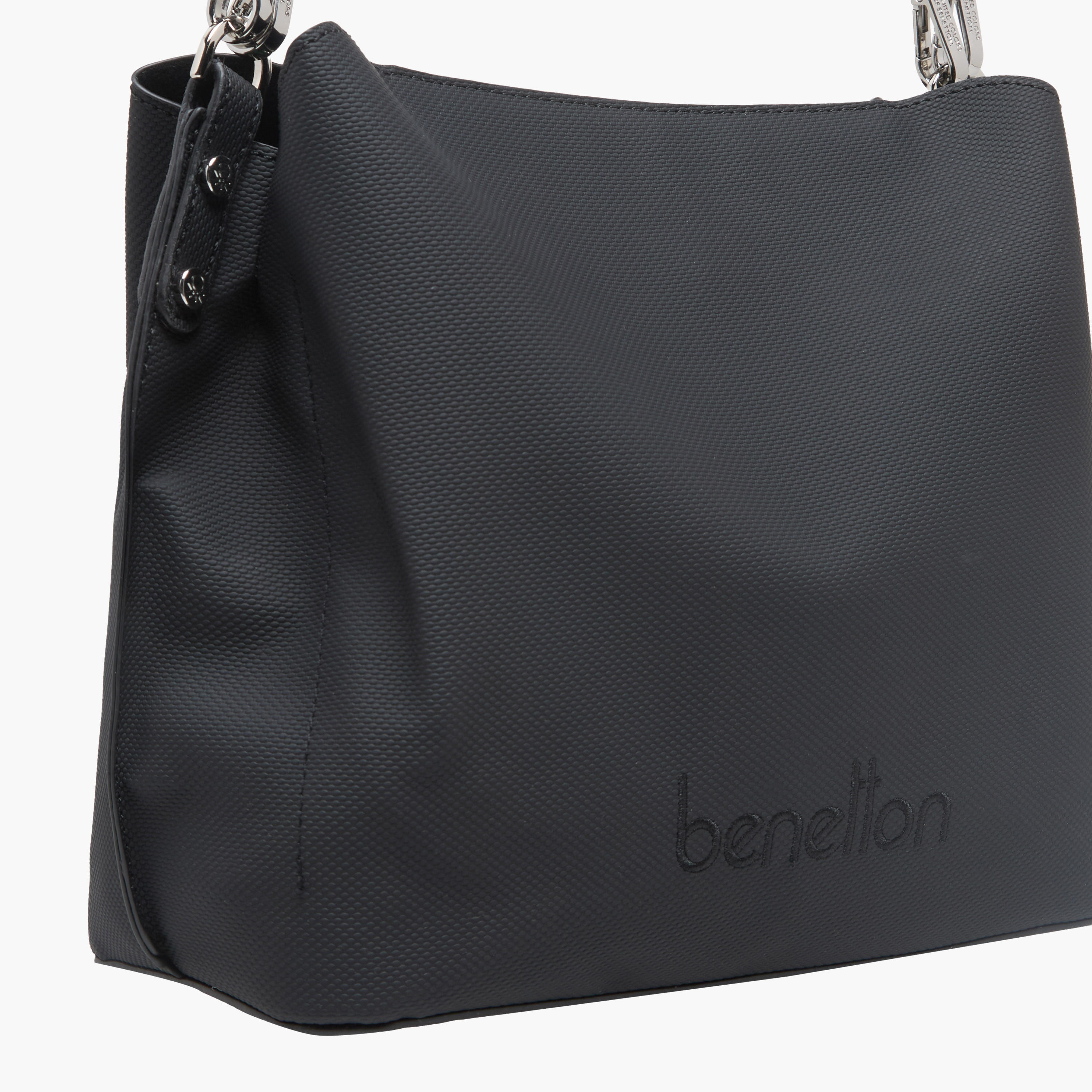 United Colors of Benetton Textured Crossbody Bag with Zip Closure-women-bagsandwallets-handbags-image-5