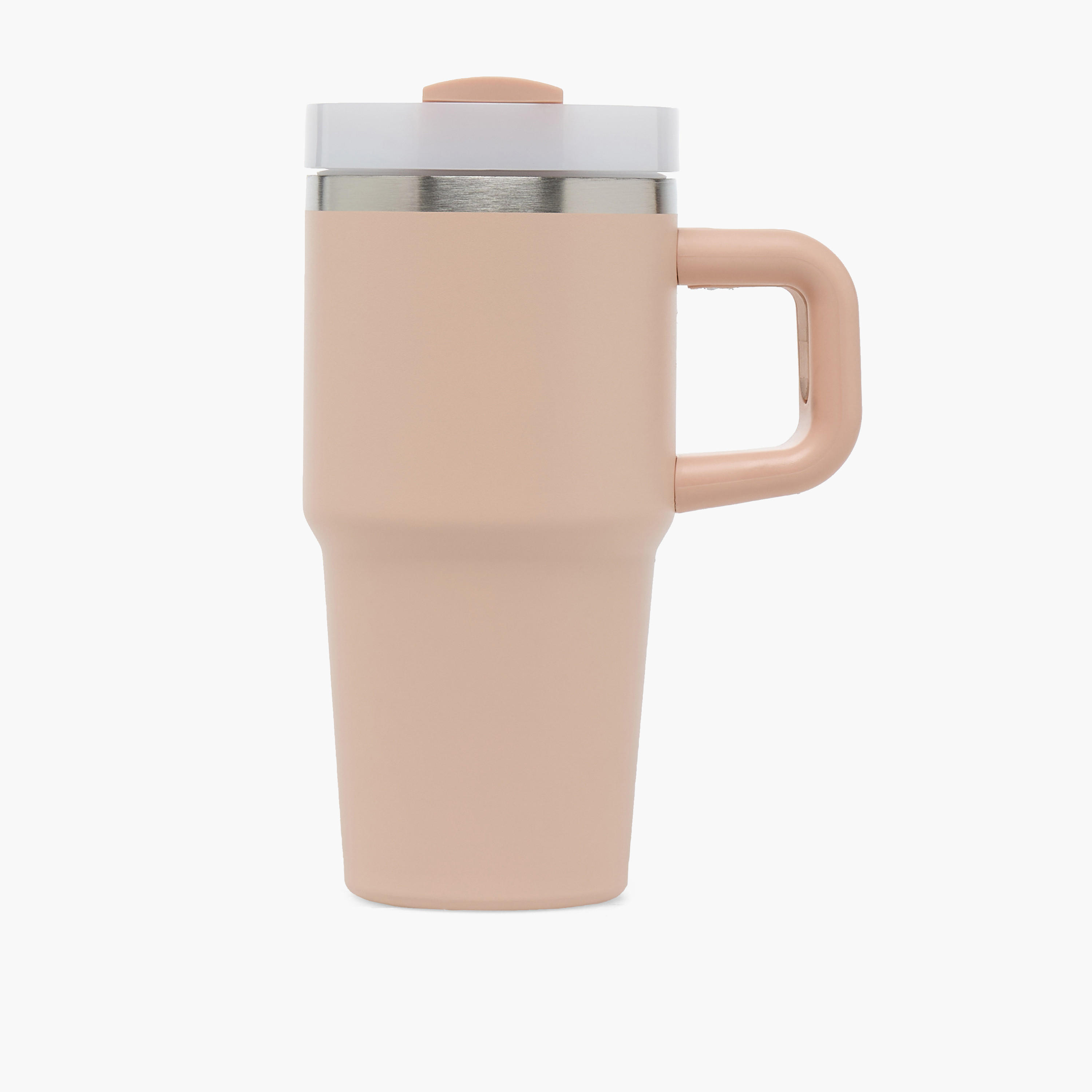 كوب ستانلس ستيل سادة بمقبض من جلو - 600 مل-household-dining-drinkserveware-bottles-image-1