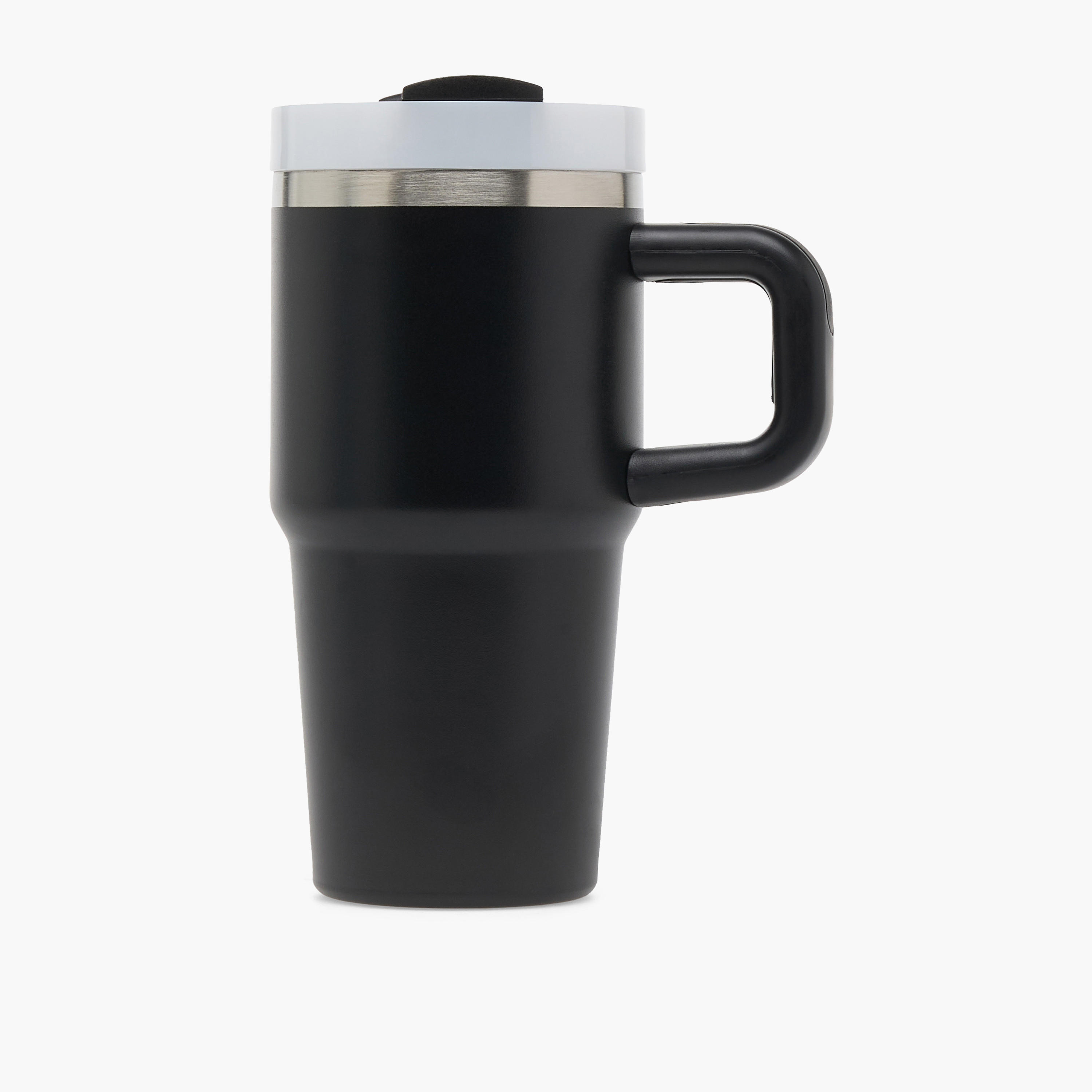 GLOO Solid Stainless Steel Tumbler with Flip Straw and Handle - 600 ml-household-dining-drinkserveware-bottles-image-1
