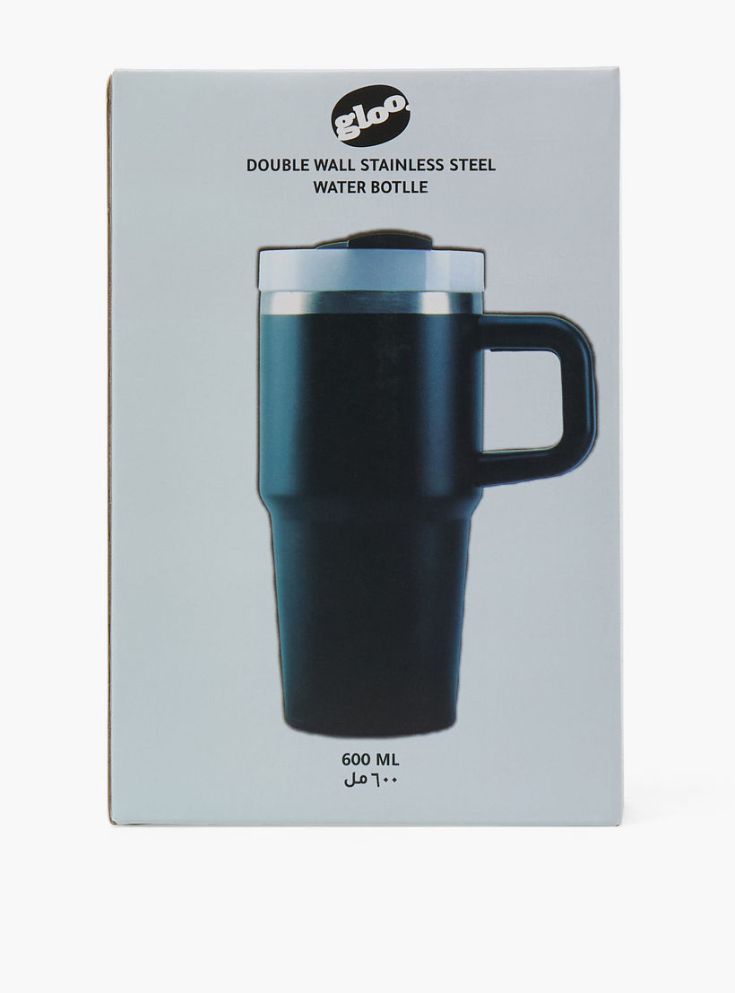 GLOO Solid Stainless Steel Tumbler with Flip Straw and Handle - 600 ml-household-dining-drinkserveware-bottles-image-8