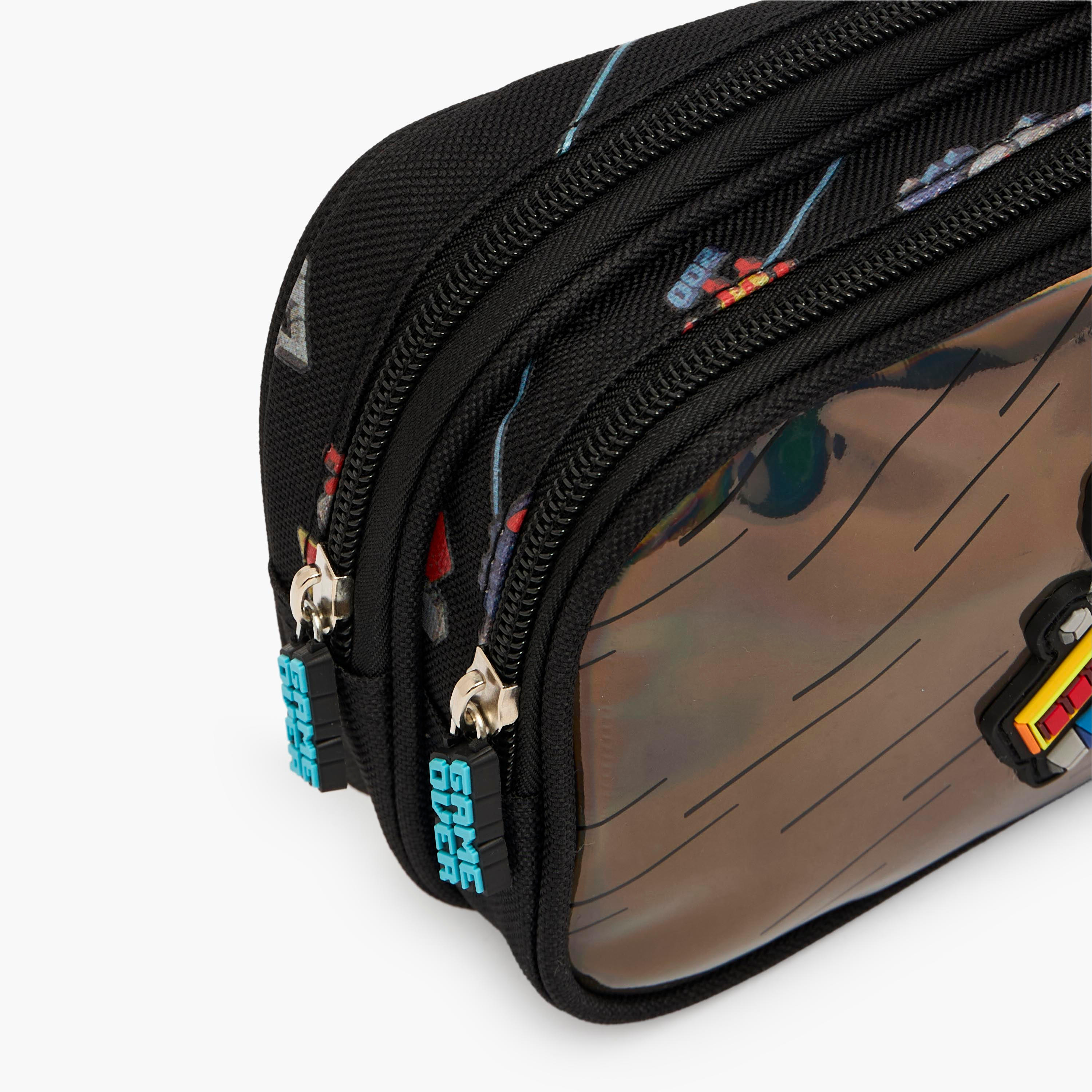 Game Accent Pencil Pouch with 2 Compartments-school-stationery-pencilcases-image-5