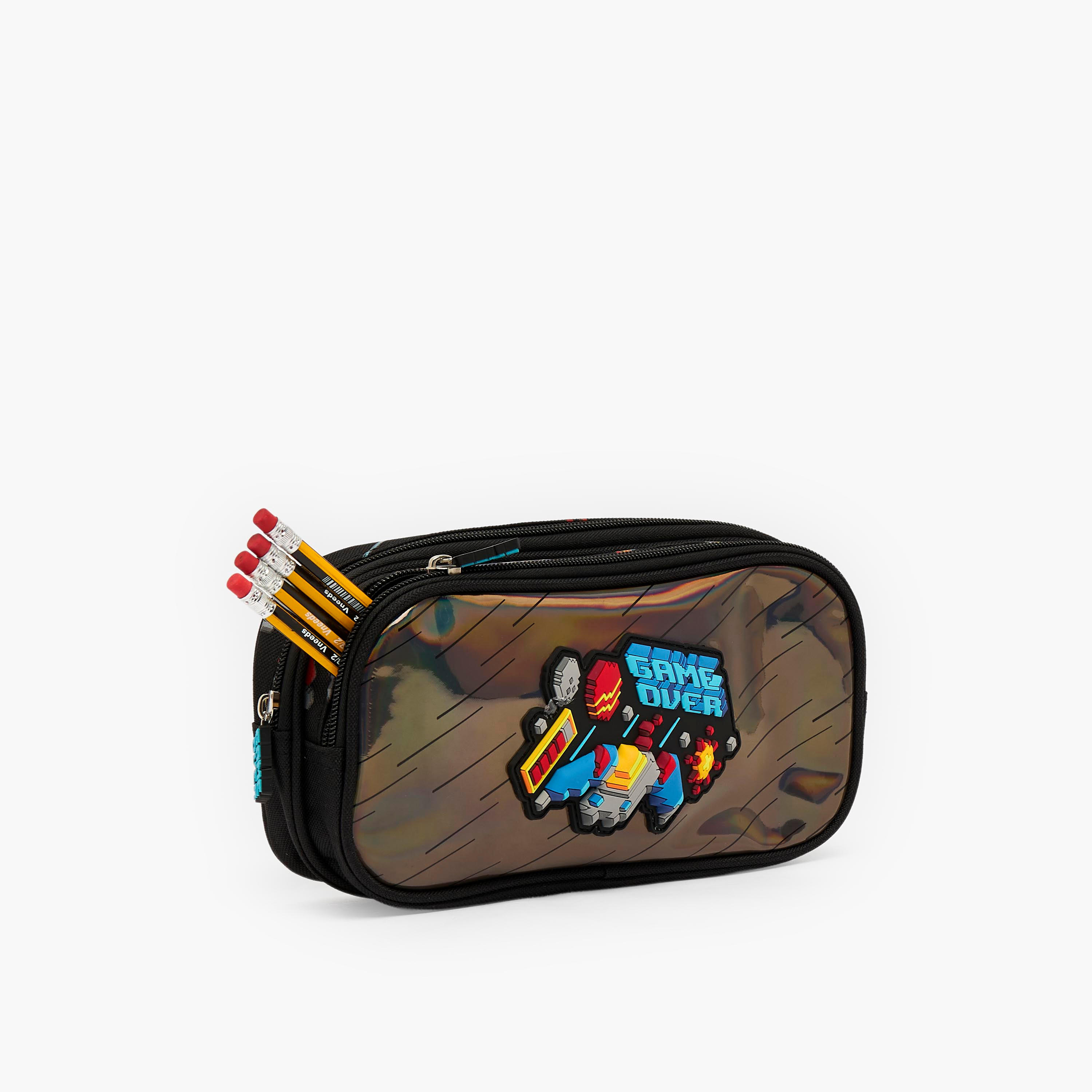 Game Accent Pencil Pouch with 2 Compartments-school-stationery-pencilcases-image-7