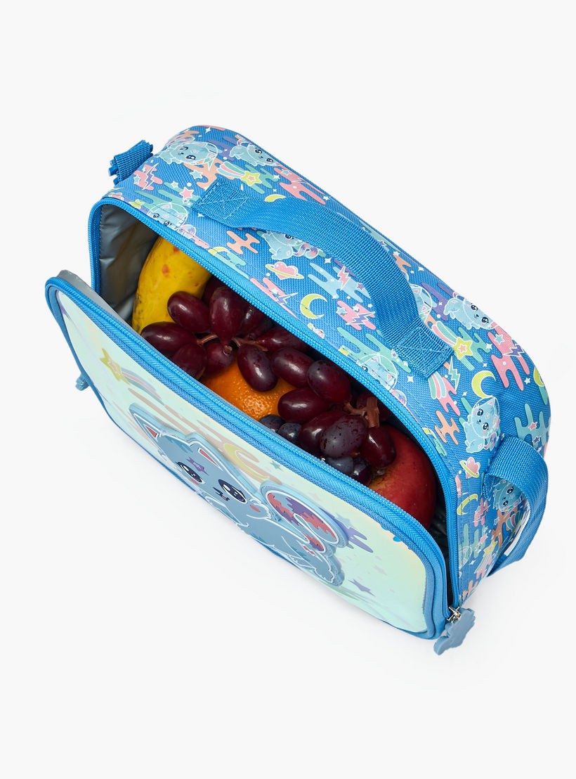 Cat Print Lunch Bag for Girls 5-8 Years with Insulation-school-lunchessentials-lunchbags-image-5
