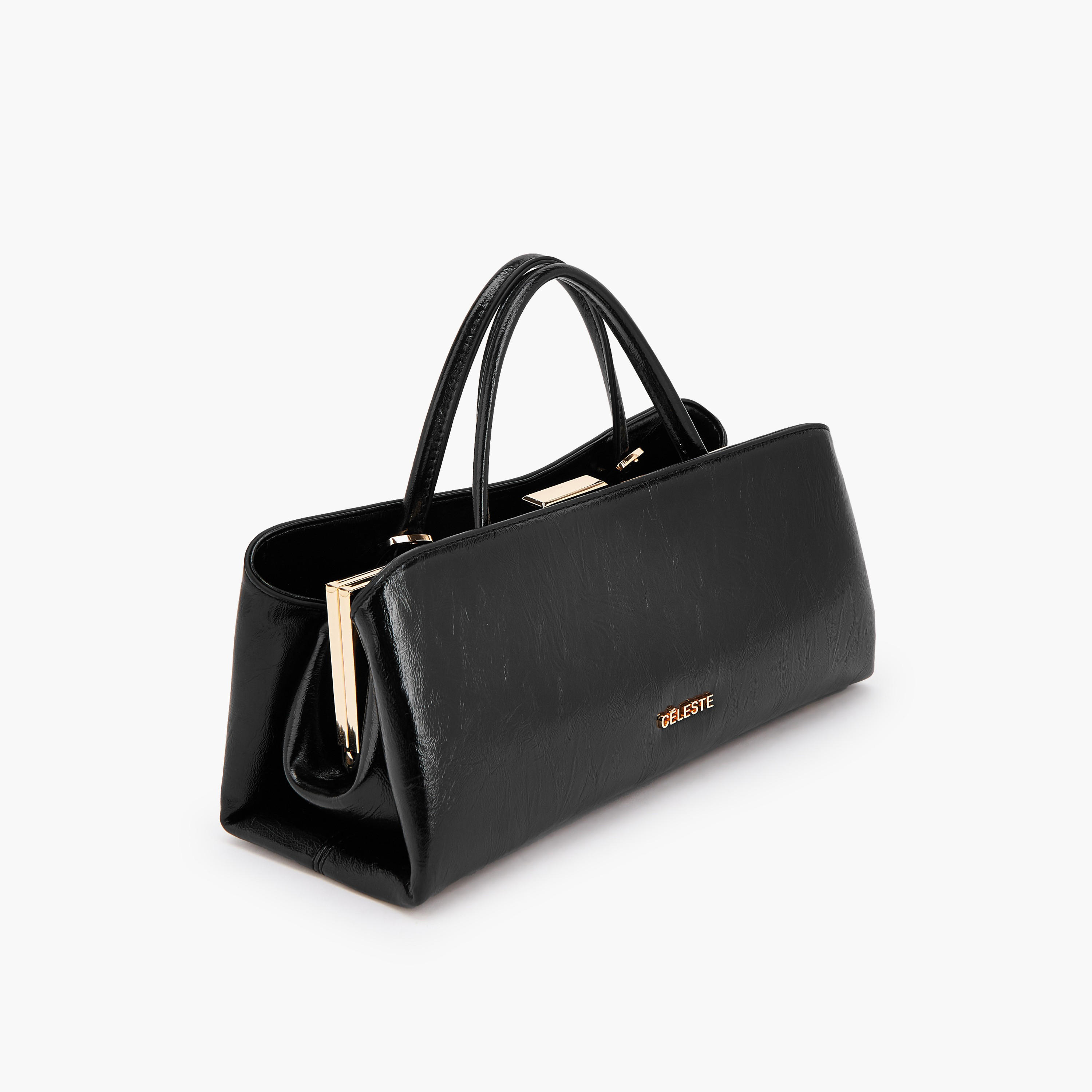 Celeste Textured Tote Bag with Double Handle-women-bagsandwallets-handbags-image-3