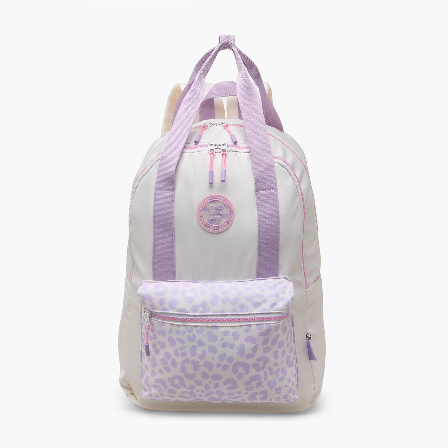 Mayfair Printed Backpack for Girls 8-13 Years with Adjustable Shoulder Straps - 18 inches-school-bagsandbackpacks-backpacks-image-1