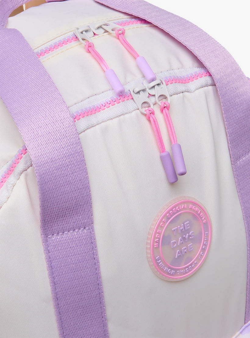 Mayfair Printed Backpack for Girls 8-13 Years with Adjustable Shoulder Straps - 18 inches-school-bagsandbackpacks-backpacks-image-2