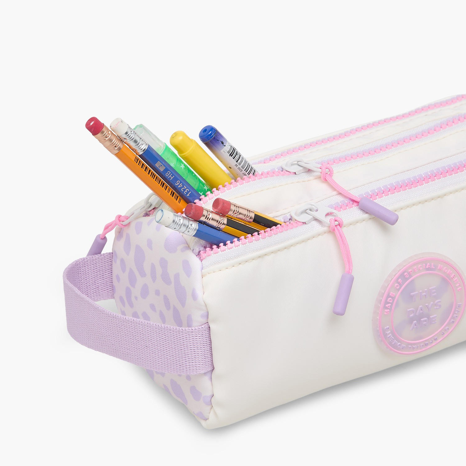 Mayfair Printed Pencil Pouch with 3 Compartments-school-stationery-pencilcases-image-7