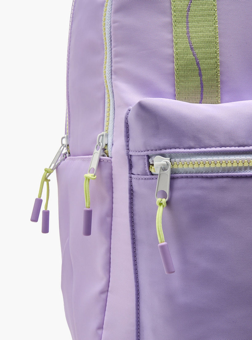 شنطة ظهر سادة بجيب لقارورة المياه من 8-13 سنة من ماي فير - 18 بوصة-school-bagsandbackpacks-backpacks-image-3
