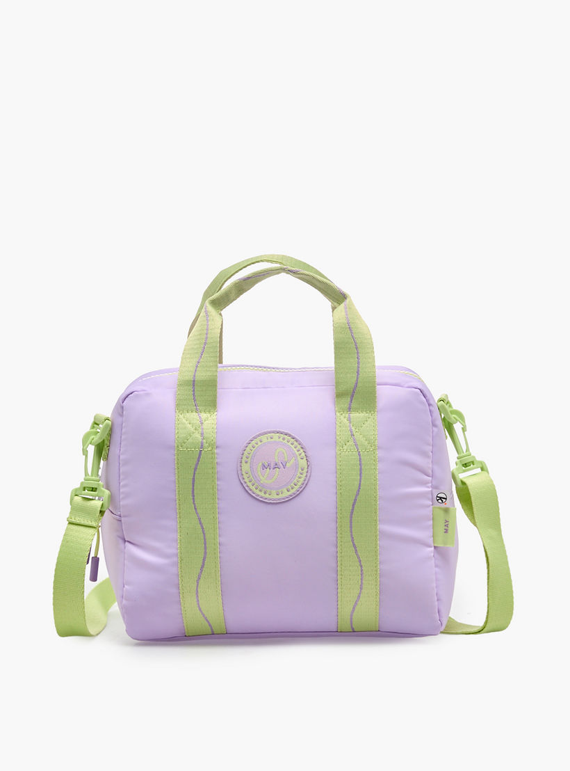 Mayfair Solid Lunch Bag for Girls 8-13 Years with Insulation-school-lunchessentials-lunchbags-image-1