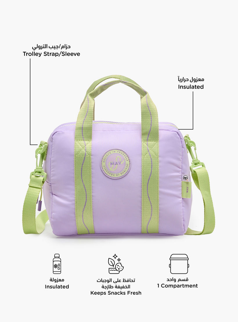 Mayfair Solid Lunch Bag for Girls 8-13 Years with Insulation-school-lunchessentials-lunchbags-image-2