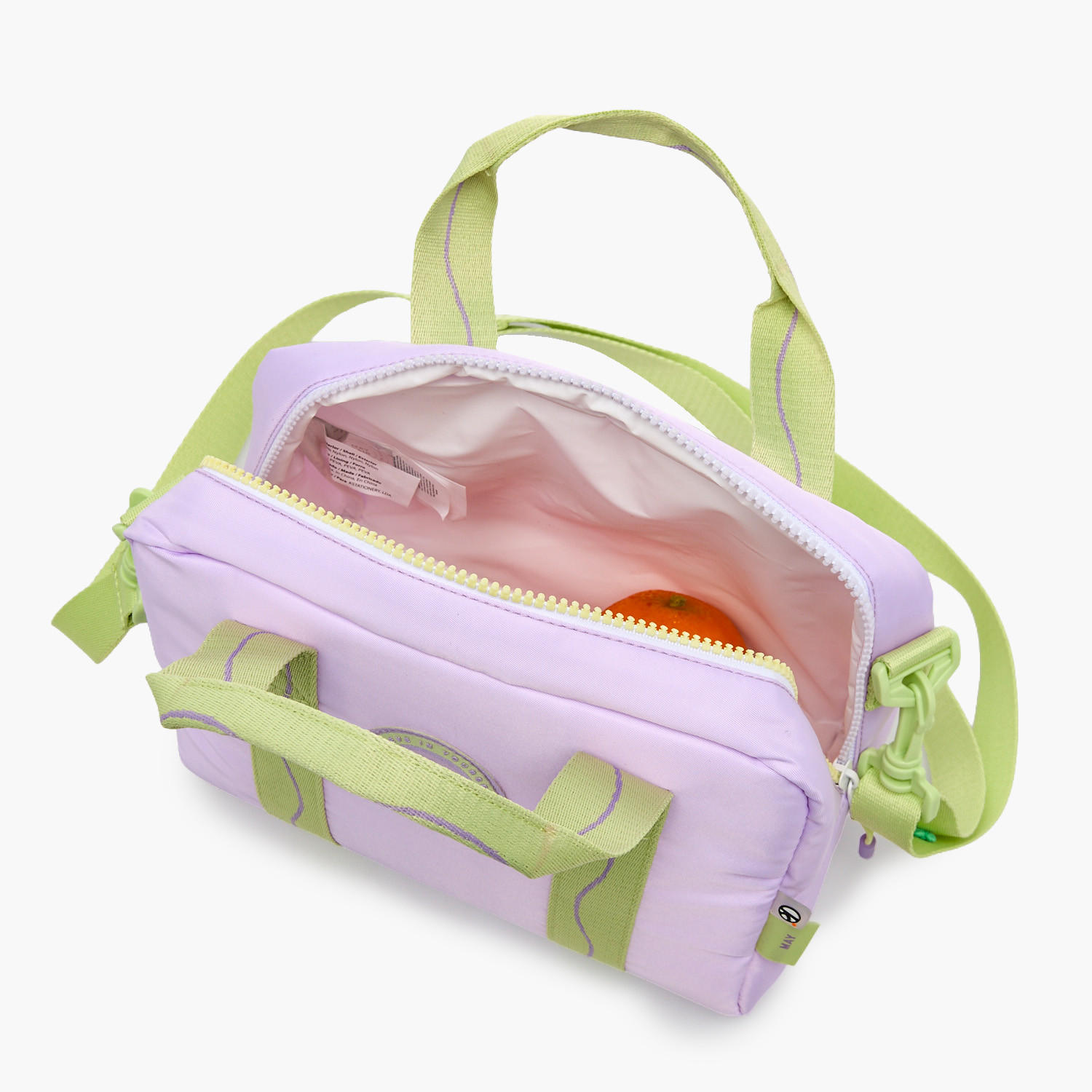 Mayfair Solid Lunch Bag for Girls 8-13 Years with Insulation-school-lunchessentials-lunchbags-image-5
