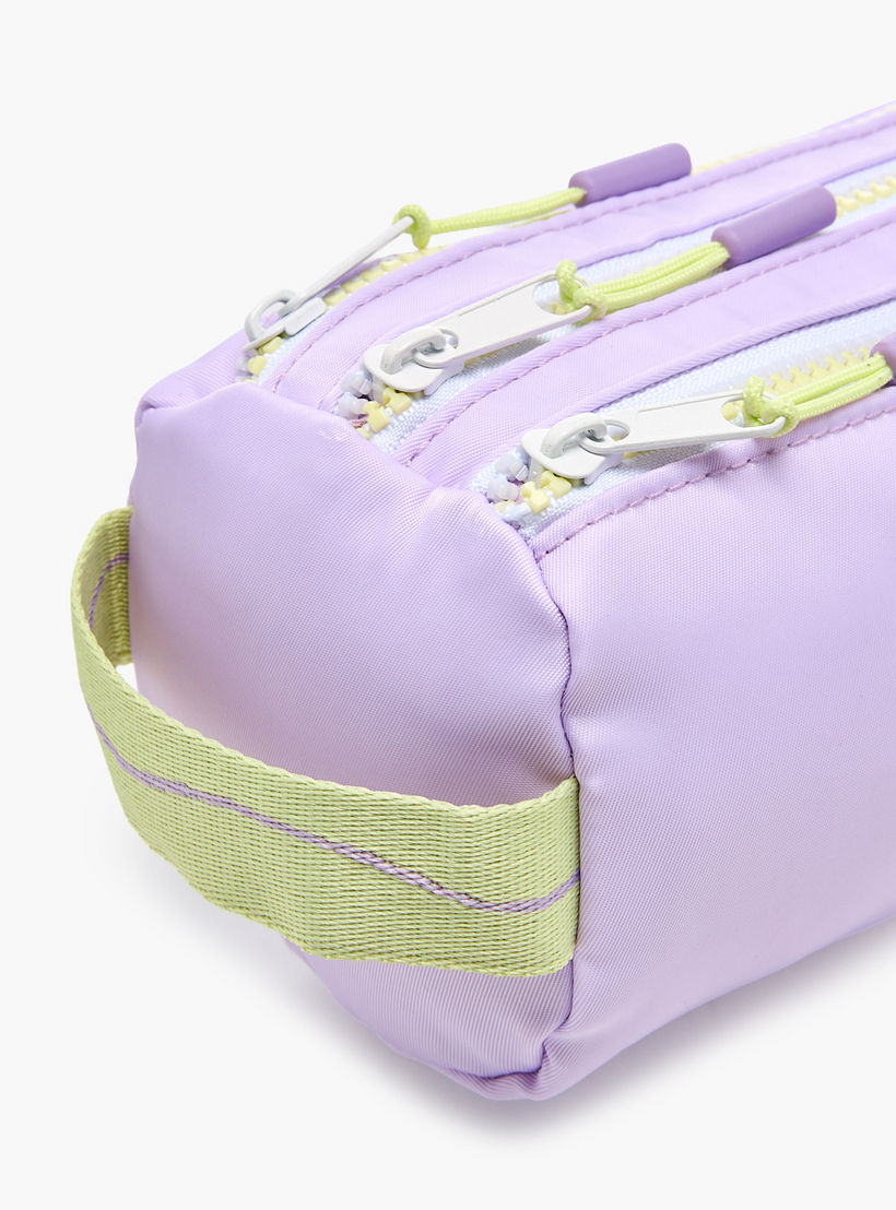 مقلمة أقلام سادة مع 3 مقصورات من ماي فير-school-stationery-pencilcases-image-5