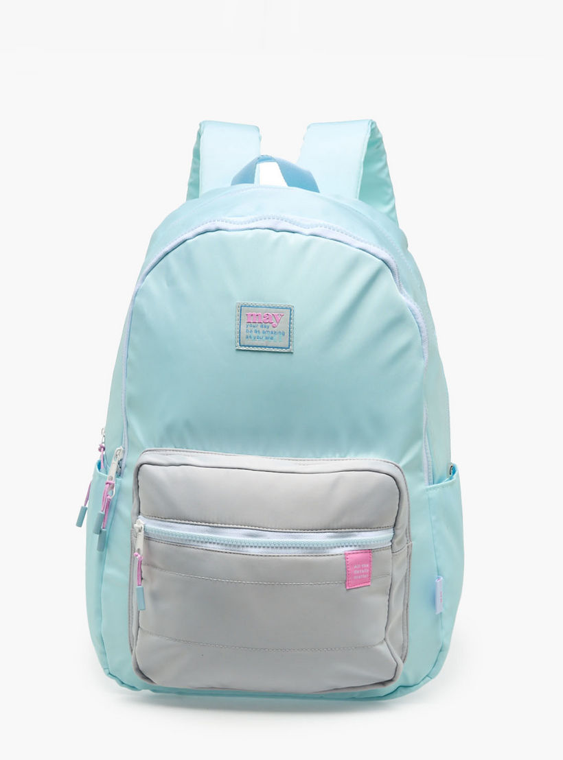 Mayfair Solid Backpack for Girls 8-13 Years with Water Bottle Pocket - 18 inches-school-bagsandbackpacks-backpacks-image-1