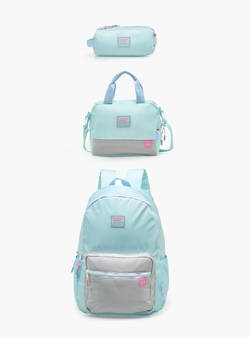 Mayfair Solid Backpack for Girls 8-13 Years with Water Bottle Pocket - 18 inches-school-bagsandbackpacks-backpacks-image-10