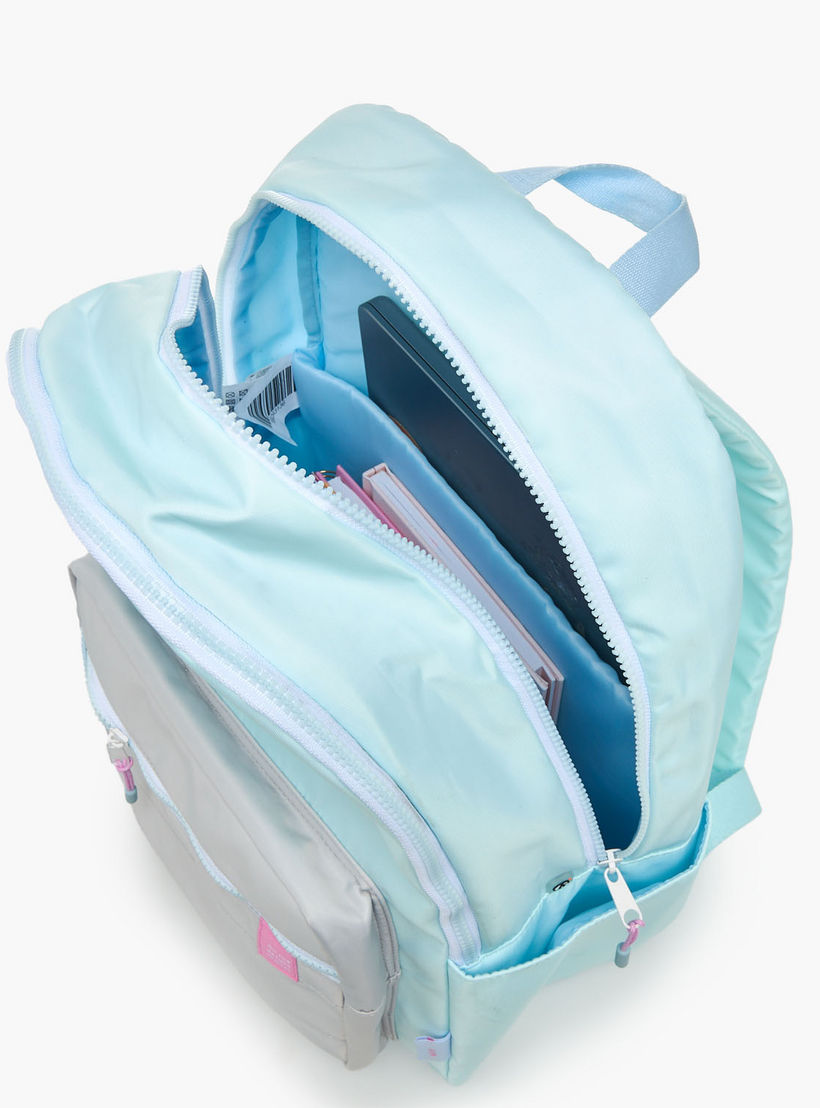 Mayfair Solid Backpack for Girls 8-13 Years with Water Bottle Pocket - 18 inches-school-bagsandbackpacks-backpacks-image-6