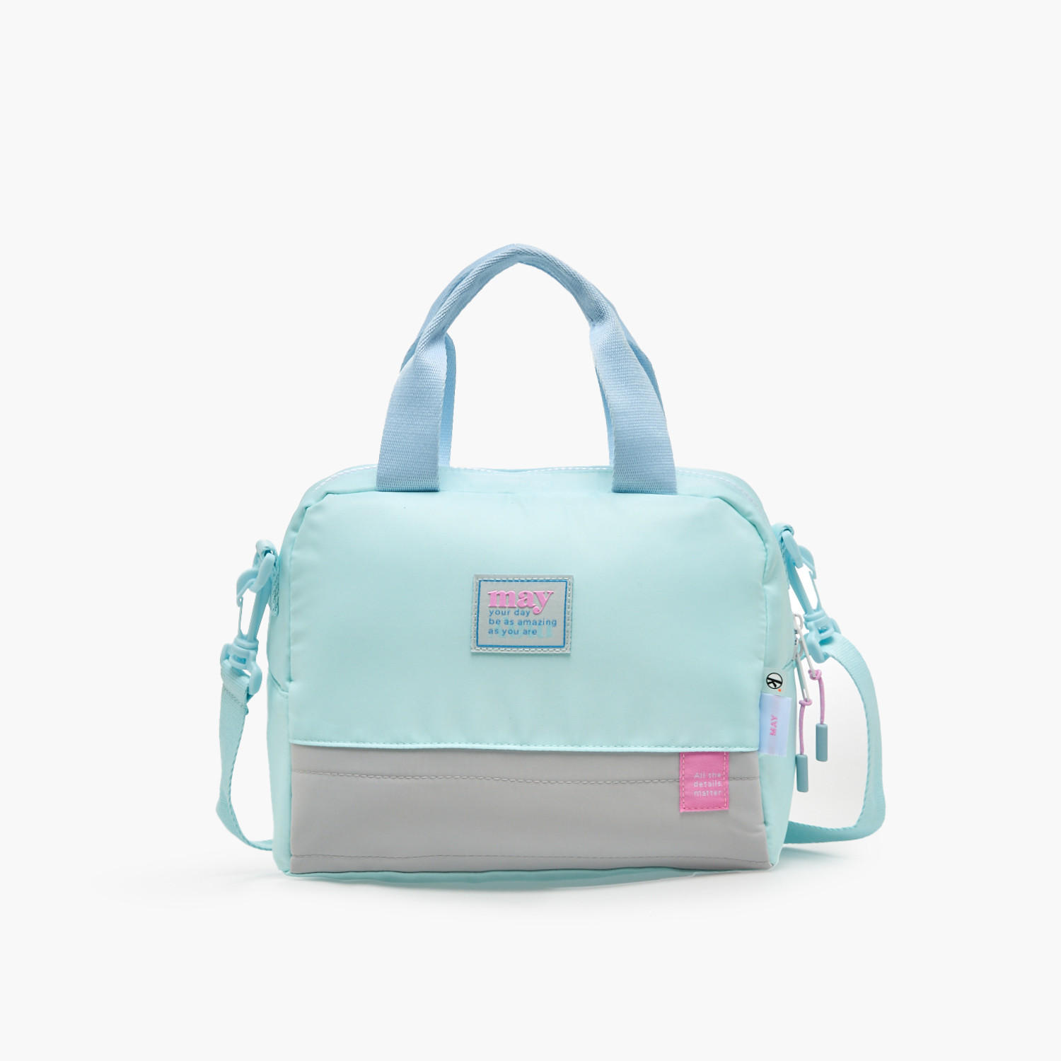 Mayfair Colourblock Lunch Bag for Girls 8-13 Years with Insulation-school-lunchessentials-lunchbags-image-1