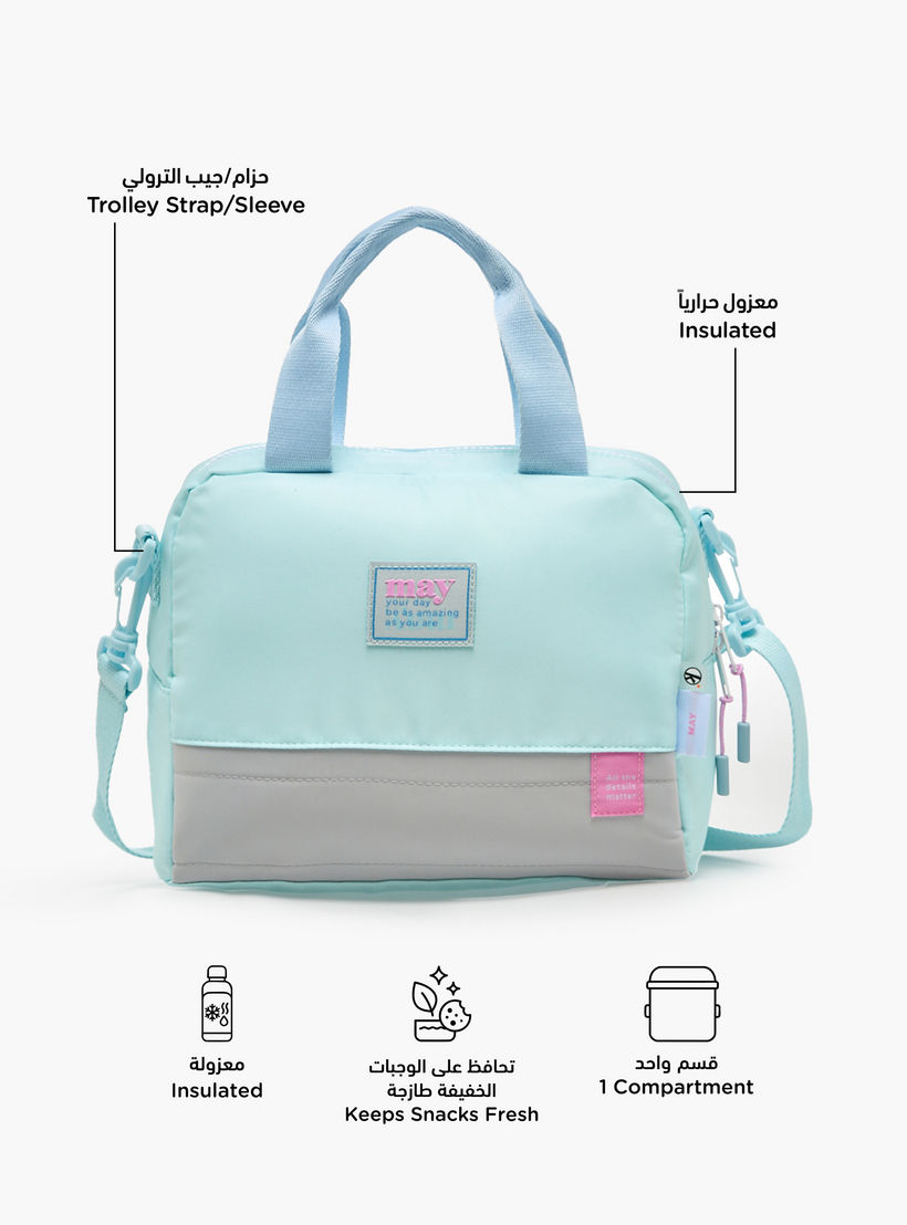 Mayfair Colourblock Lunch Bag for Girls 8-13 Years with Insulation-school-lunchessentials-lunchbags-image-2