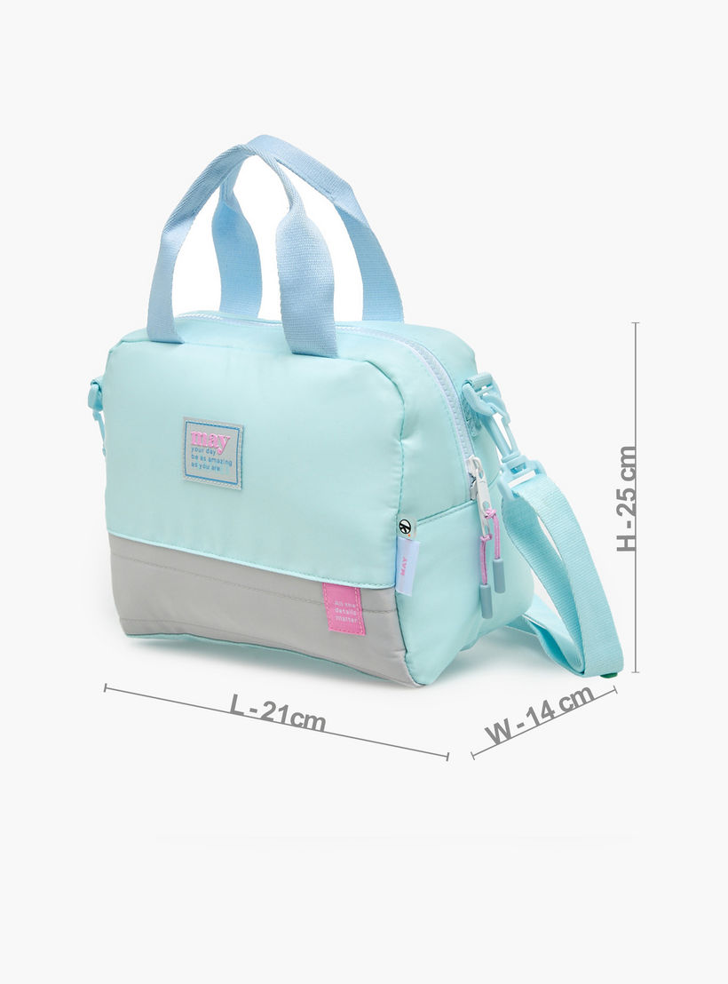 Mayfair Colourblock Lunch Bag for Girls 8-13 Years with Insulation-school-lunchessentials-lunchbags-image-6