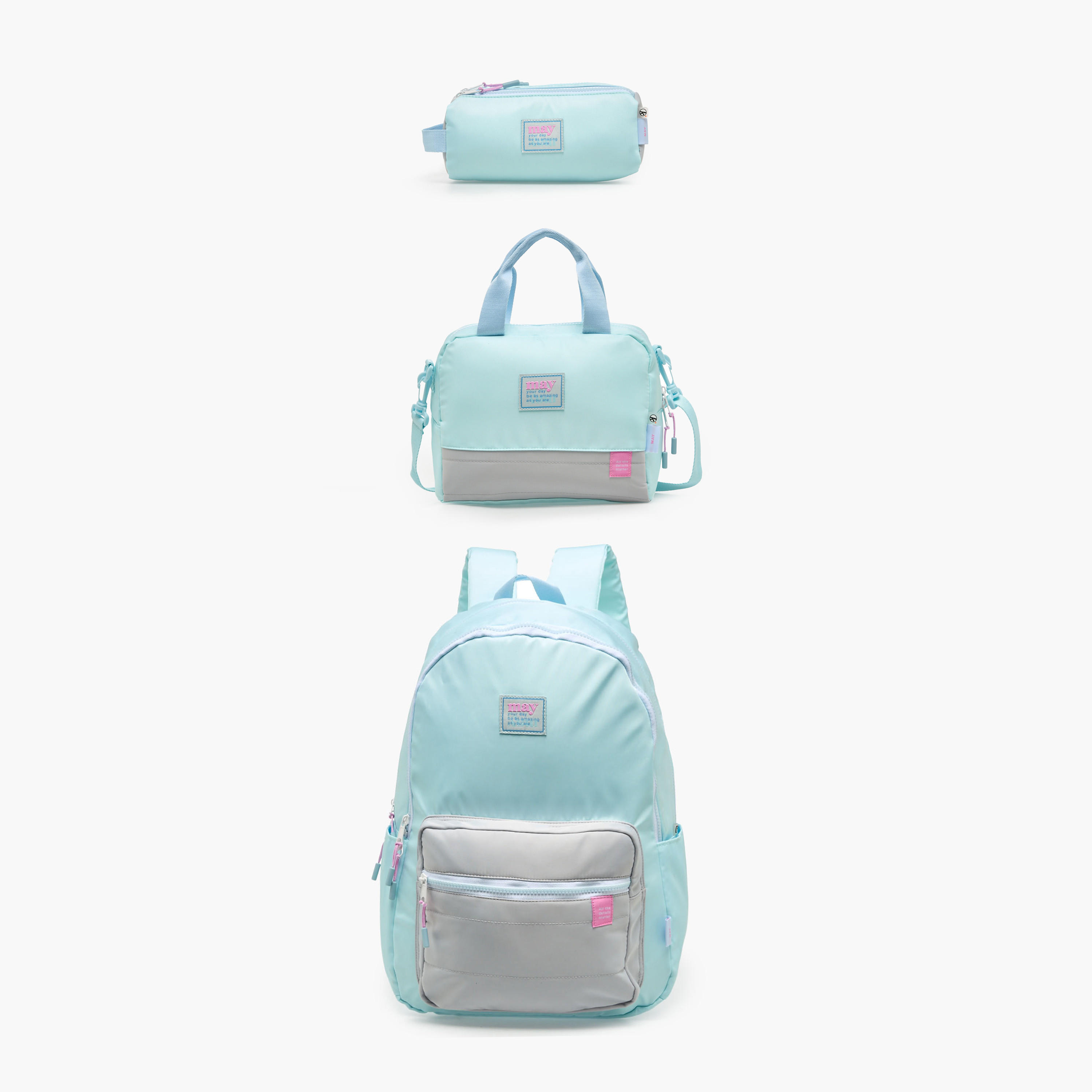 Mayfair Colourblock Lunch Bag for Girls 8-13 Years with Insulation-school-lunchessentials-lunchbags-image-8