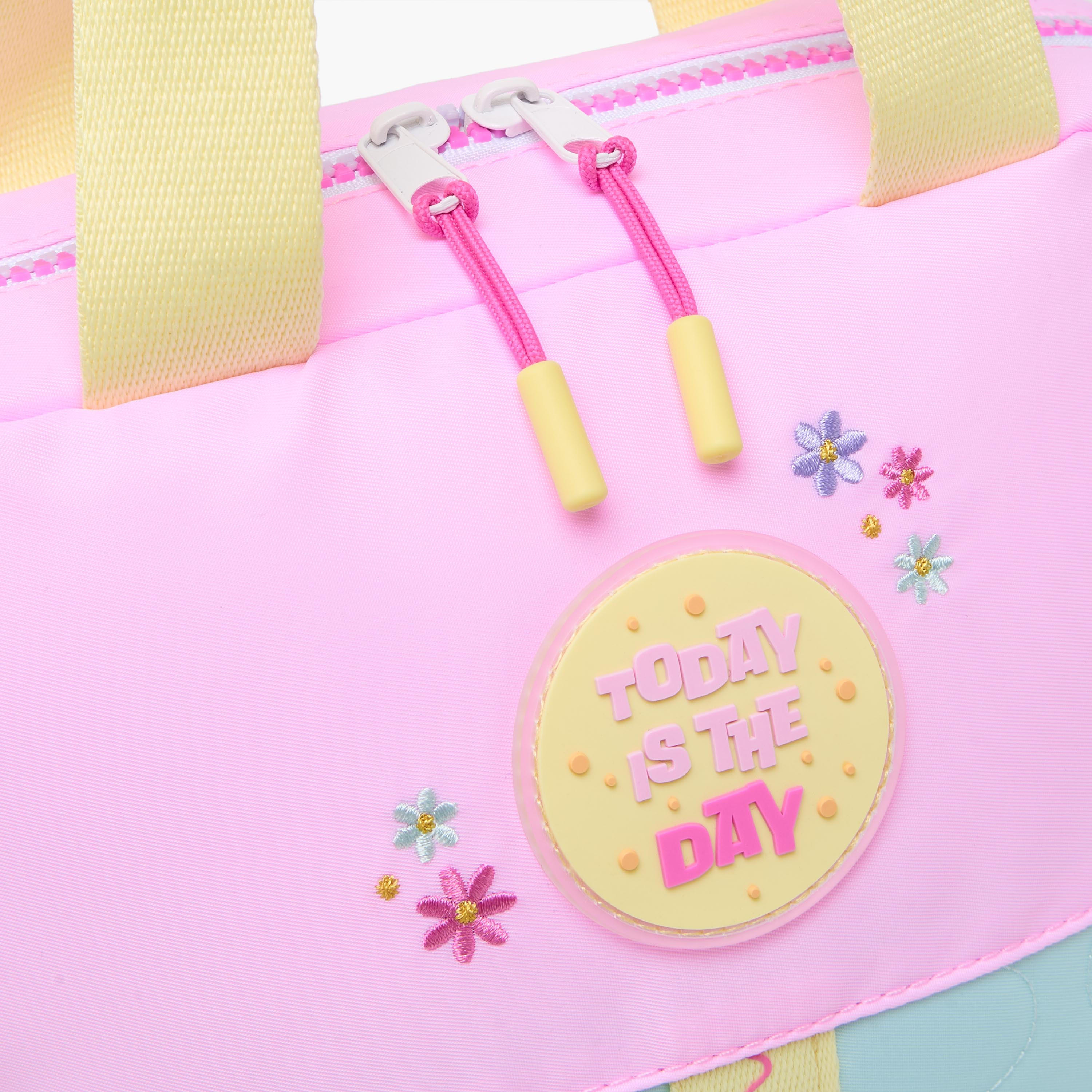 Mayfair Colourblock Lunch Bag for Girls 8-13 Years with Insulation-school-lunchessentials-lunchbags-image-4