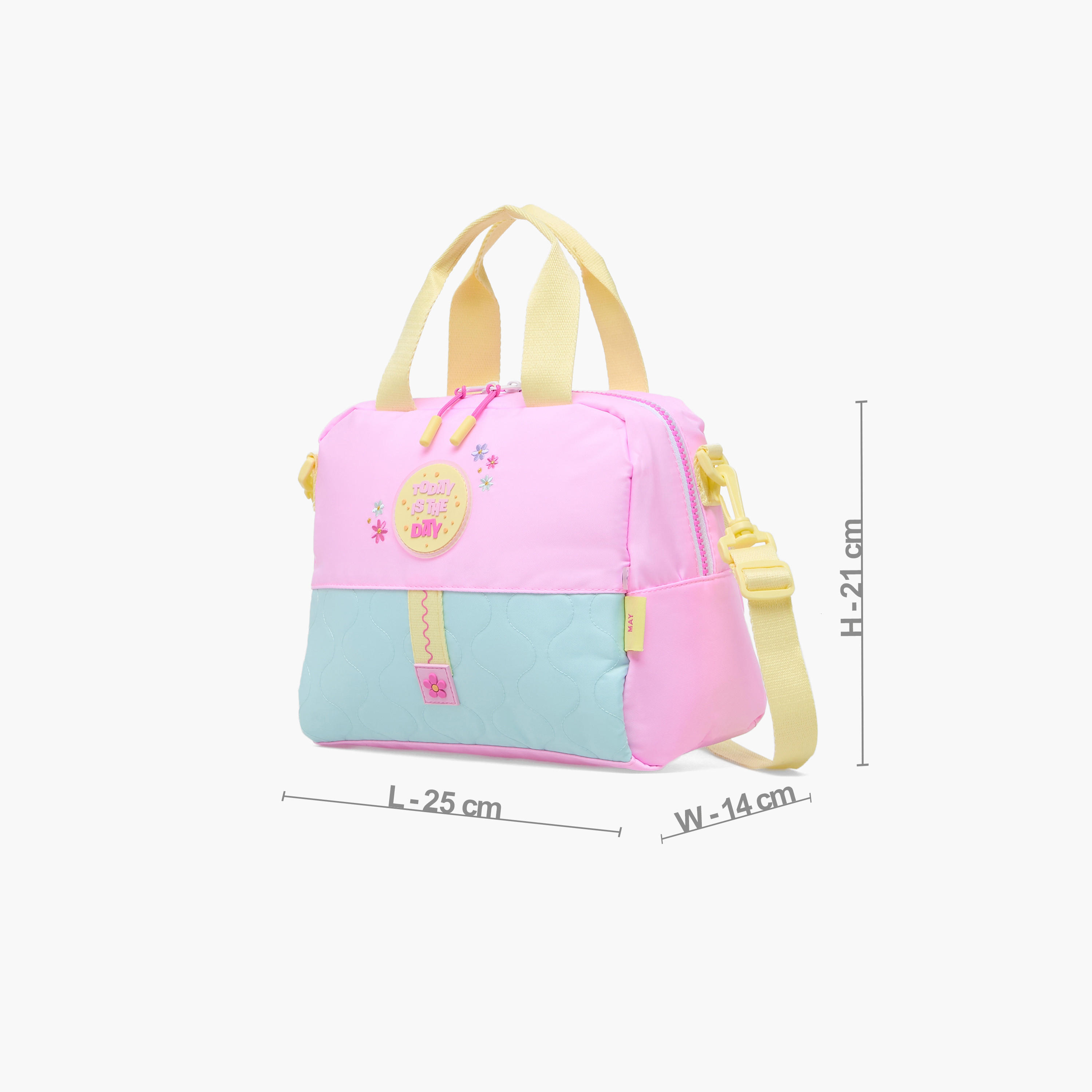 Mayfair Colourblock Lunch Bag for Girls 8-13 Years with Insulation-school-lunchessentials-lunchbags-image-7