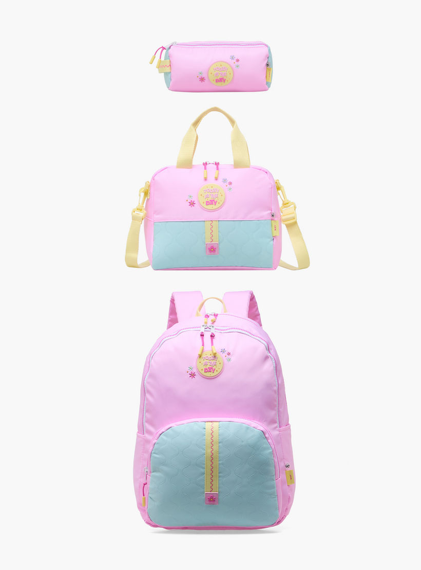 Mayfair Colourblock Lunch Bag for Girls 8-13 Years with Insulation-school-lunchessentials-lunchbags-image-9