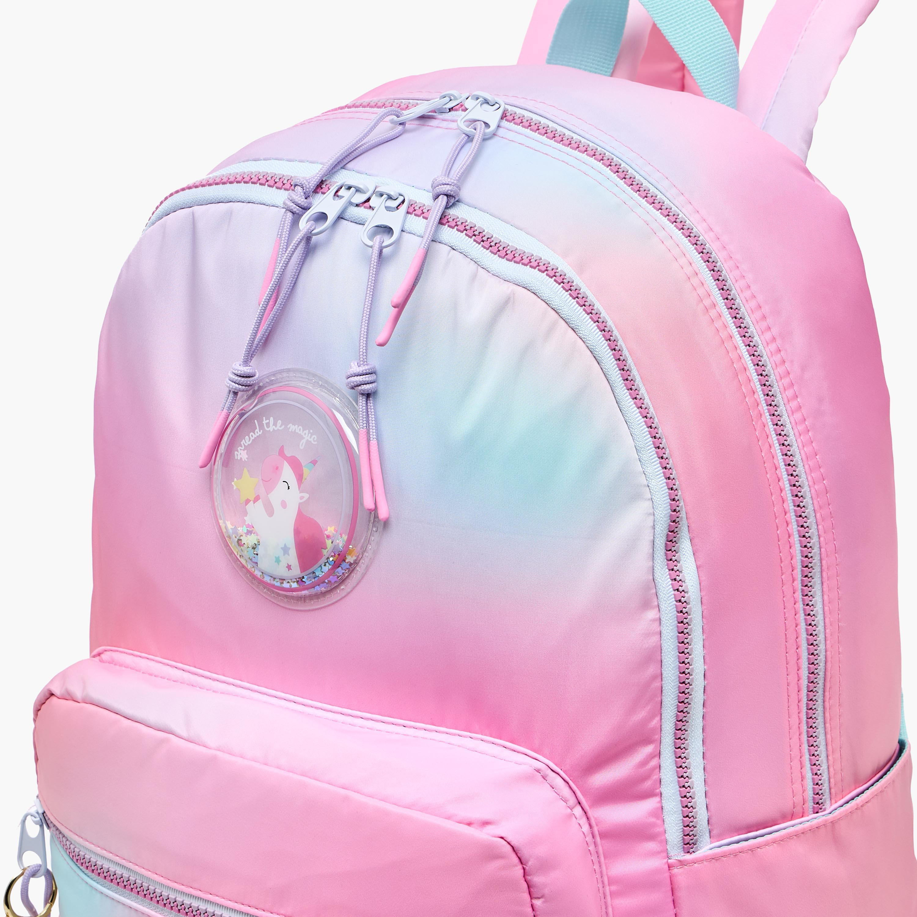 Mayfair Unicorn Backpack for Girls 8-13 Years with Water Bottle Pocket-school-bagsandbackpacks-backpacks-image-4