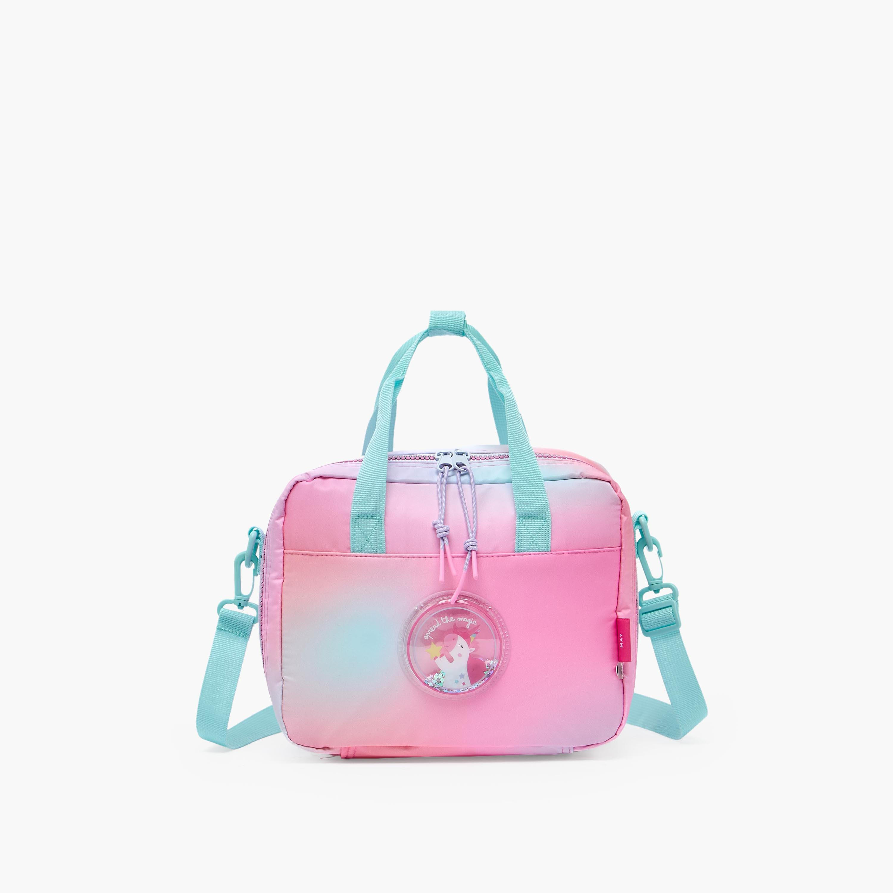 Mayfair Unicorn Accent Lunch Bag for Girls 8-13 Years with Insulation-school-lunchessentials-lunchbags-image-1