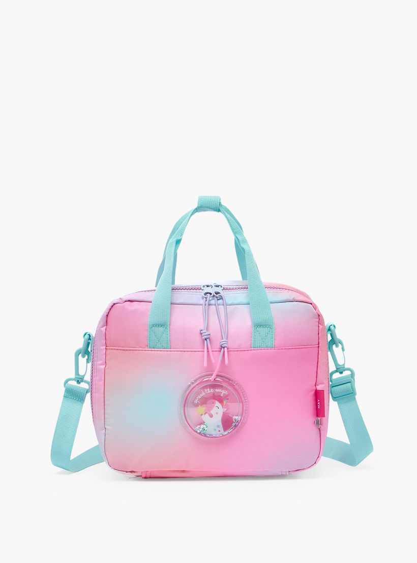 Mayfair Unicorn Accent Lunch Bag for Girls 8-13 Years with Insulation-school-lunchessentials-lunchbags-image-1