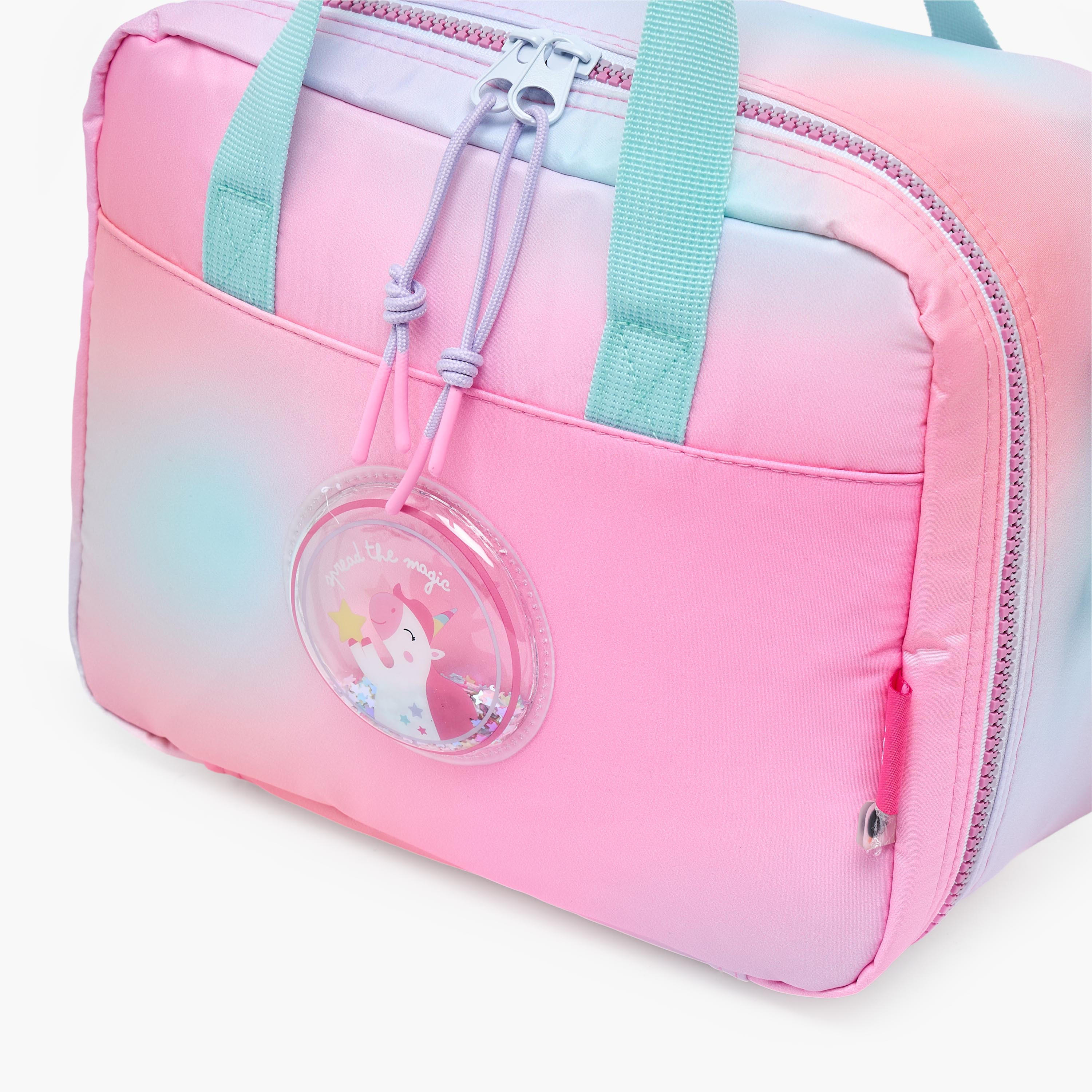 Mayfair Unicorn Accent Lunch Bag for Girls 8-13 Years with Insulation-school-lunchessentials-lunchbags-image-3