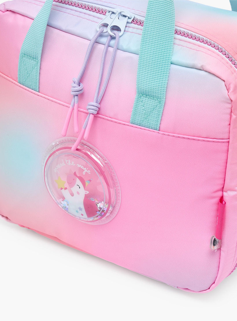 Mayfair Unicorn Accent Lunch Bag for Girls 8-13 Years with Insulation-school-lunchessentials-lunchbags-image-3
