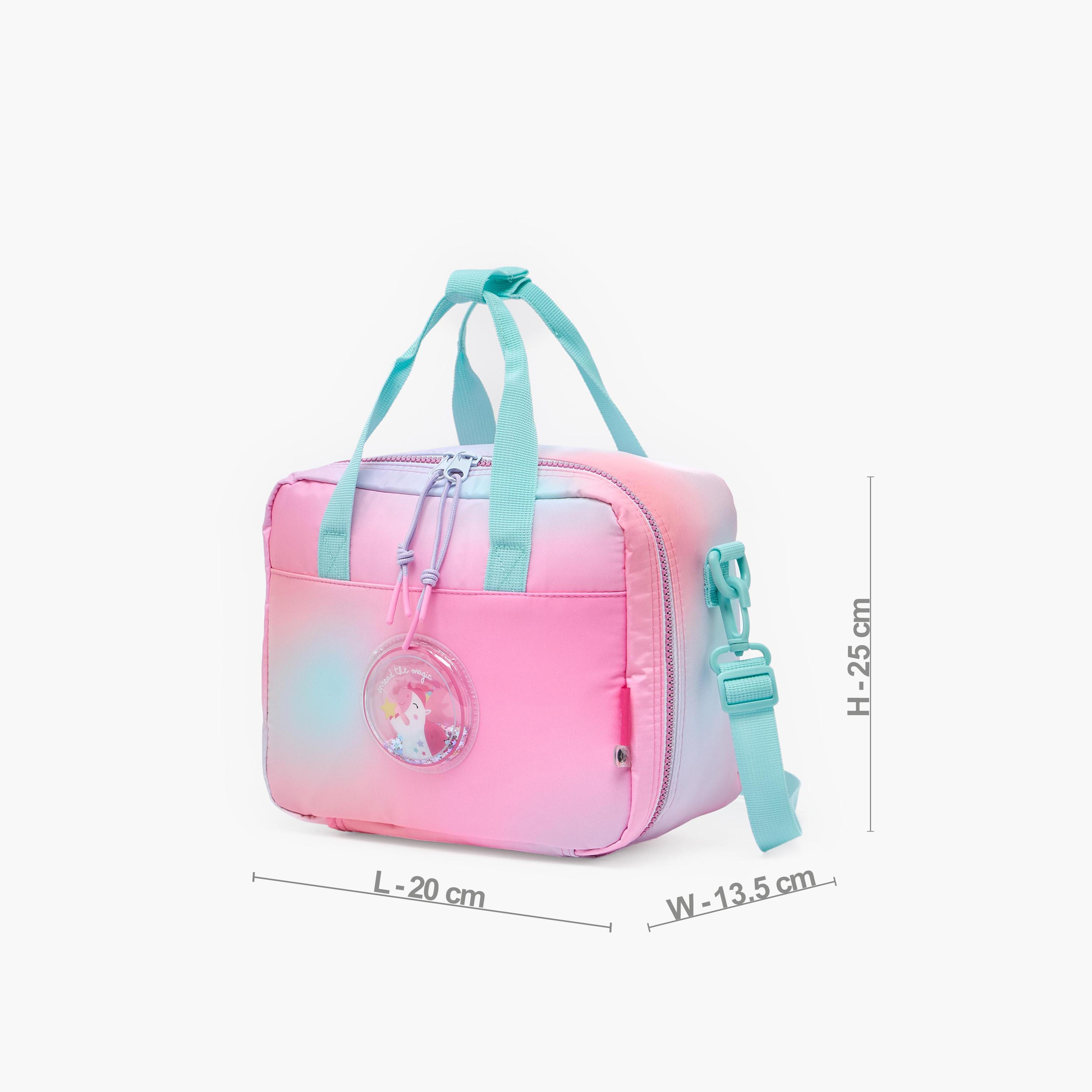 Mayfair Unicorn Accent Lunch Bag for Girls 8-13 Years with Insulation-school-lunchessentials-lunchbags-image-6