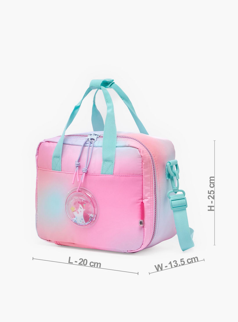 Mayfair Unicorn Accent Lunch Bag for Girls 8-13 Years with Insulation-school-lunchessentials-lunchbags-image-6
