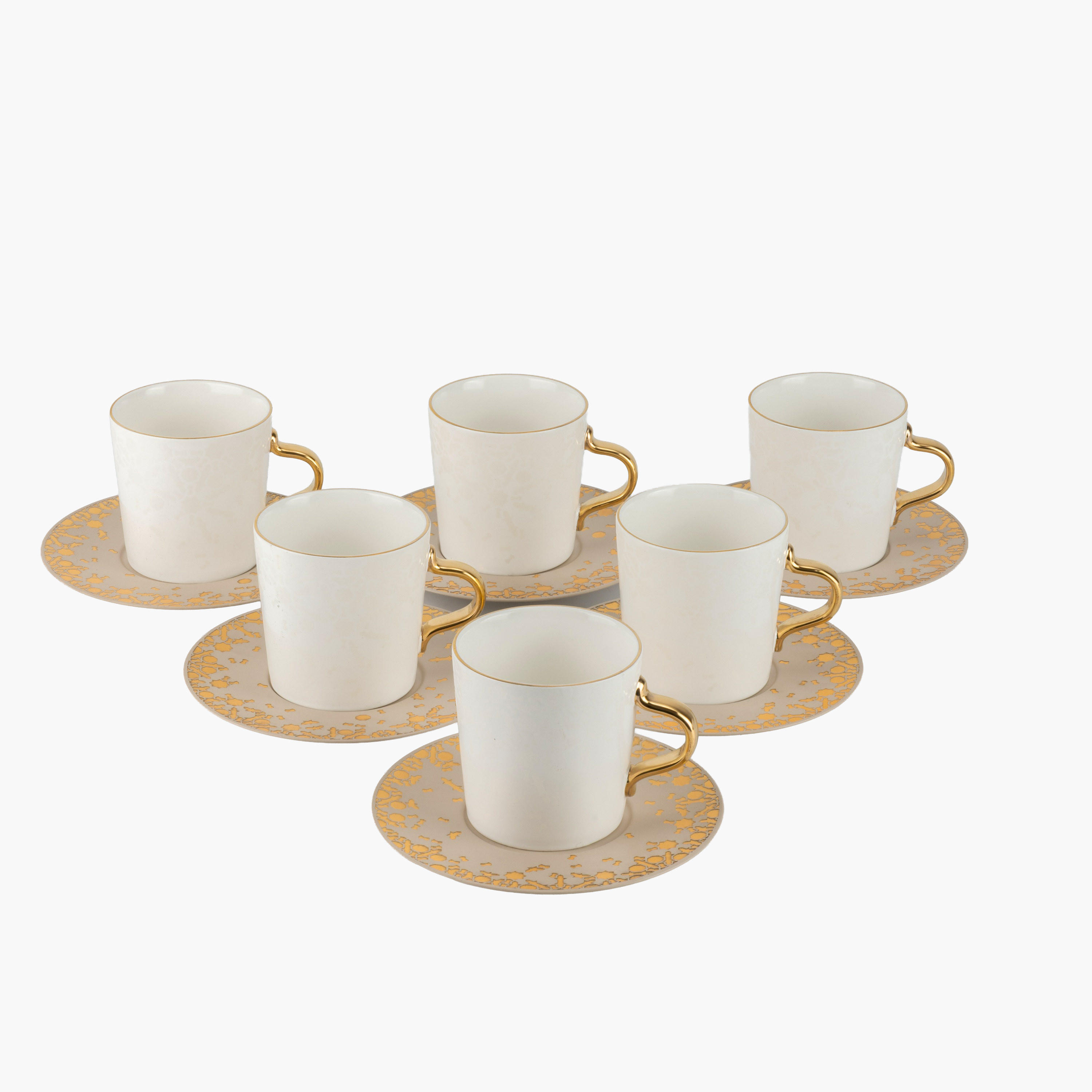 Porcelain Coffee Cup Saucer Set-household-dining-teaandcoffee-teaandcoffeesets-image-2