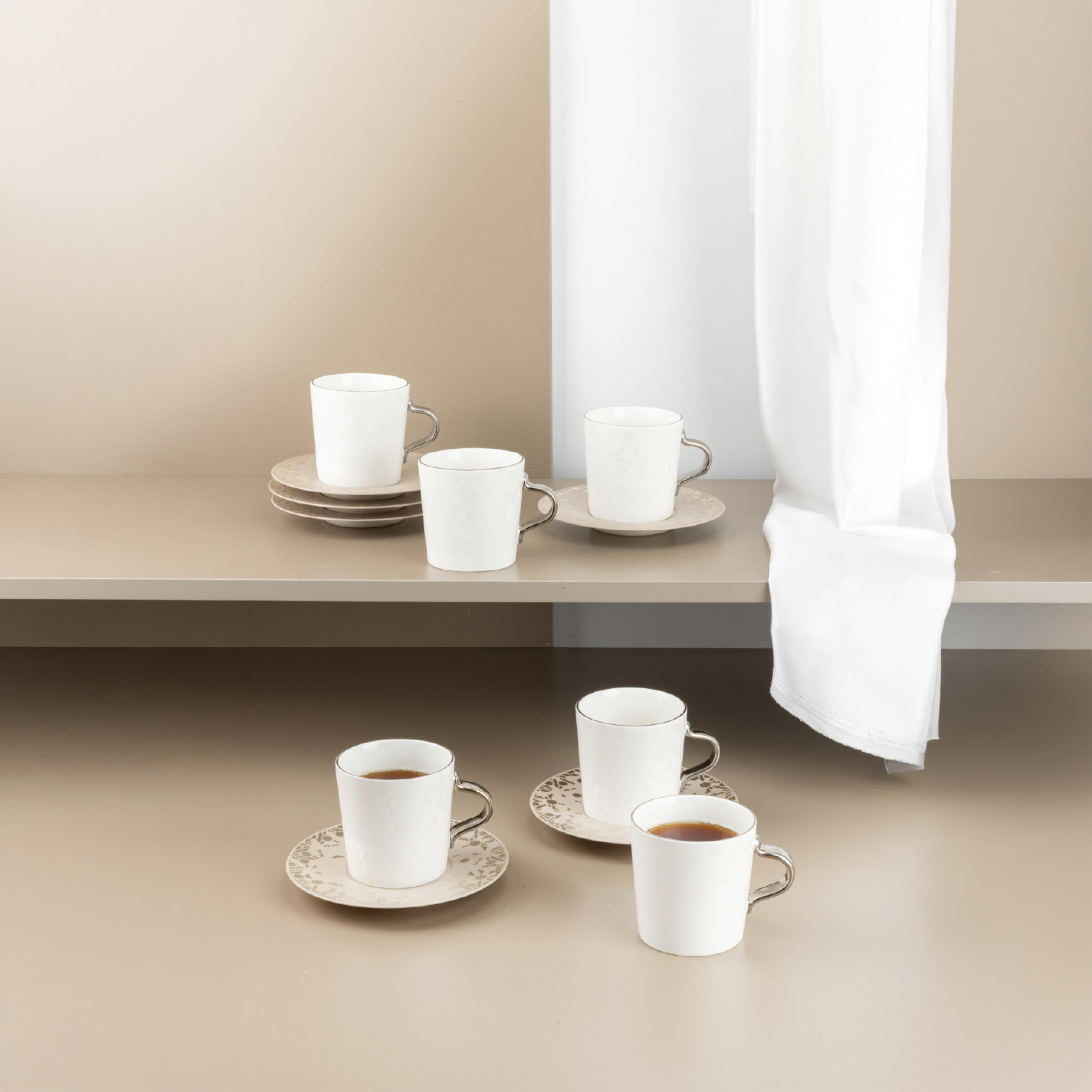 Porcelain Coffee Cup Saucer Set-household-dining-teaandcoffee-teaandcoffeesets-image-3