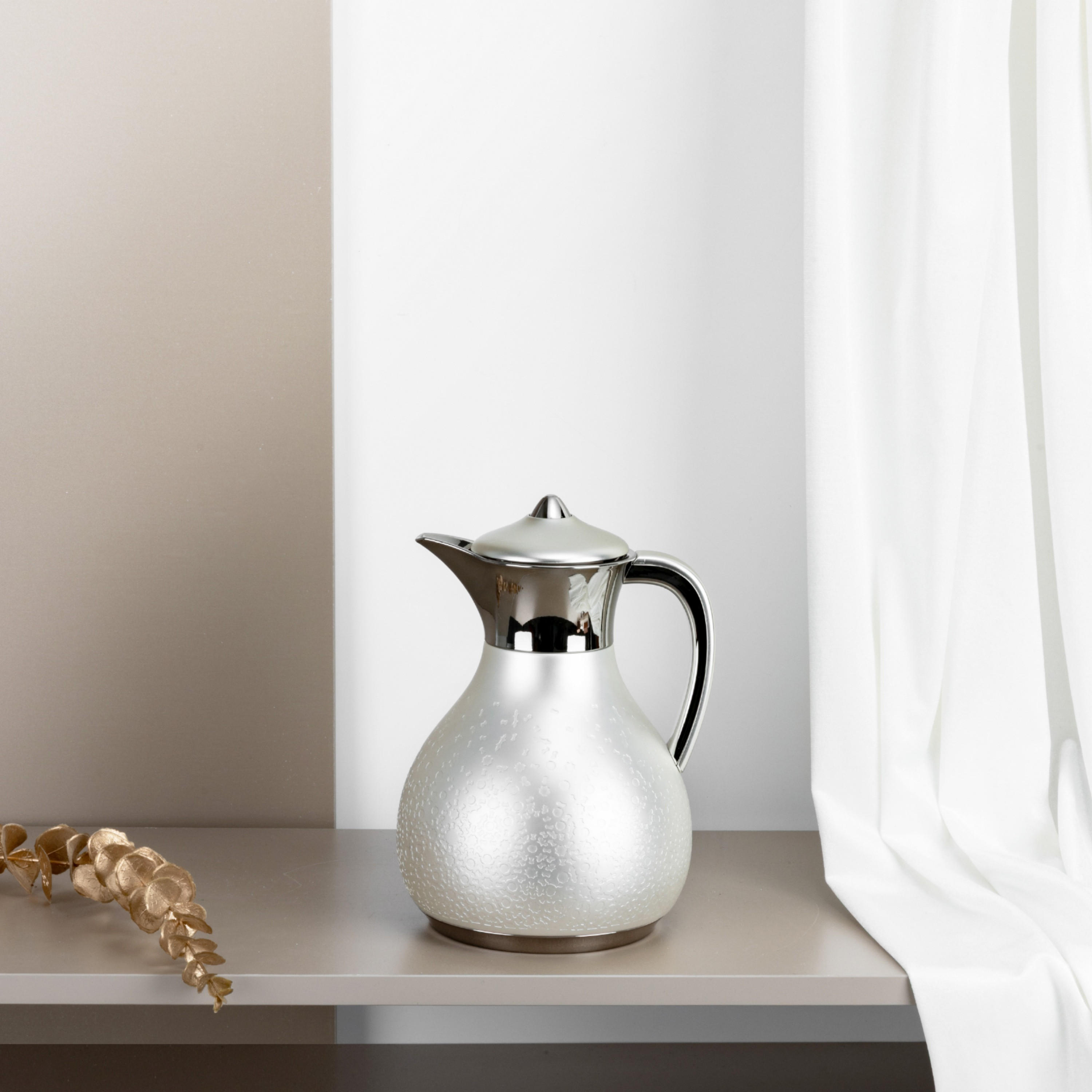Textured Thermal Flask-household-dining-teaandcoffee-vacuumflaskscoffeeandteapots-image-6