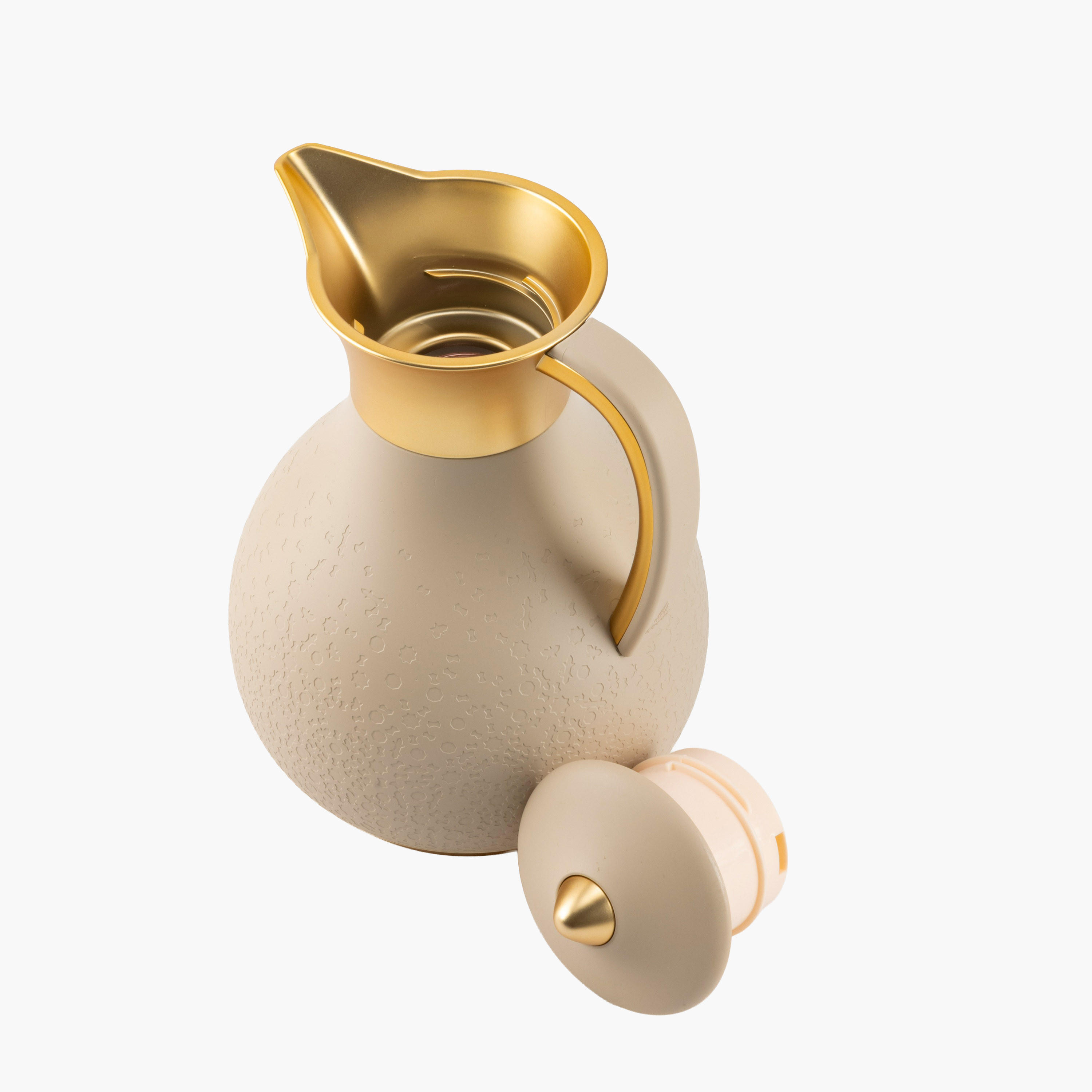 Textured Thermal Flask-household-dining-teaandcoffee-vacuumflaskscoffeeandteapots-image-3